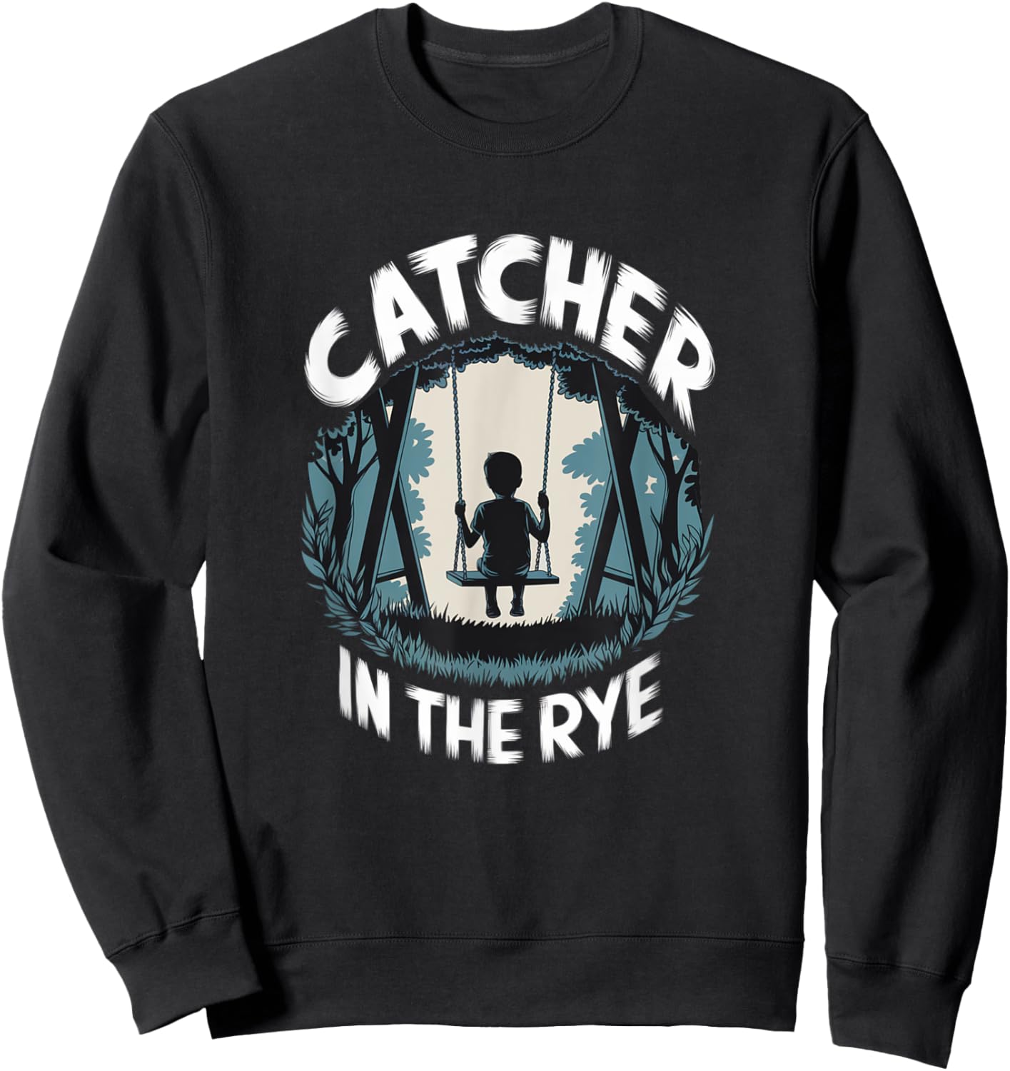 Catcher in the Rye Book Lover Nostalgia Classic Literature Sweatshirt - Sweatshirt | Black