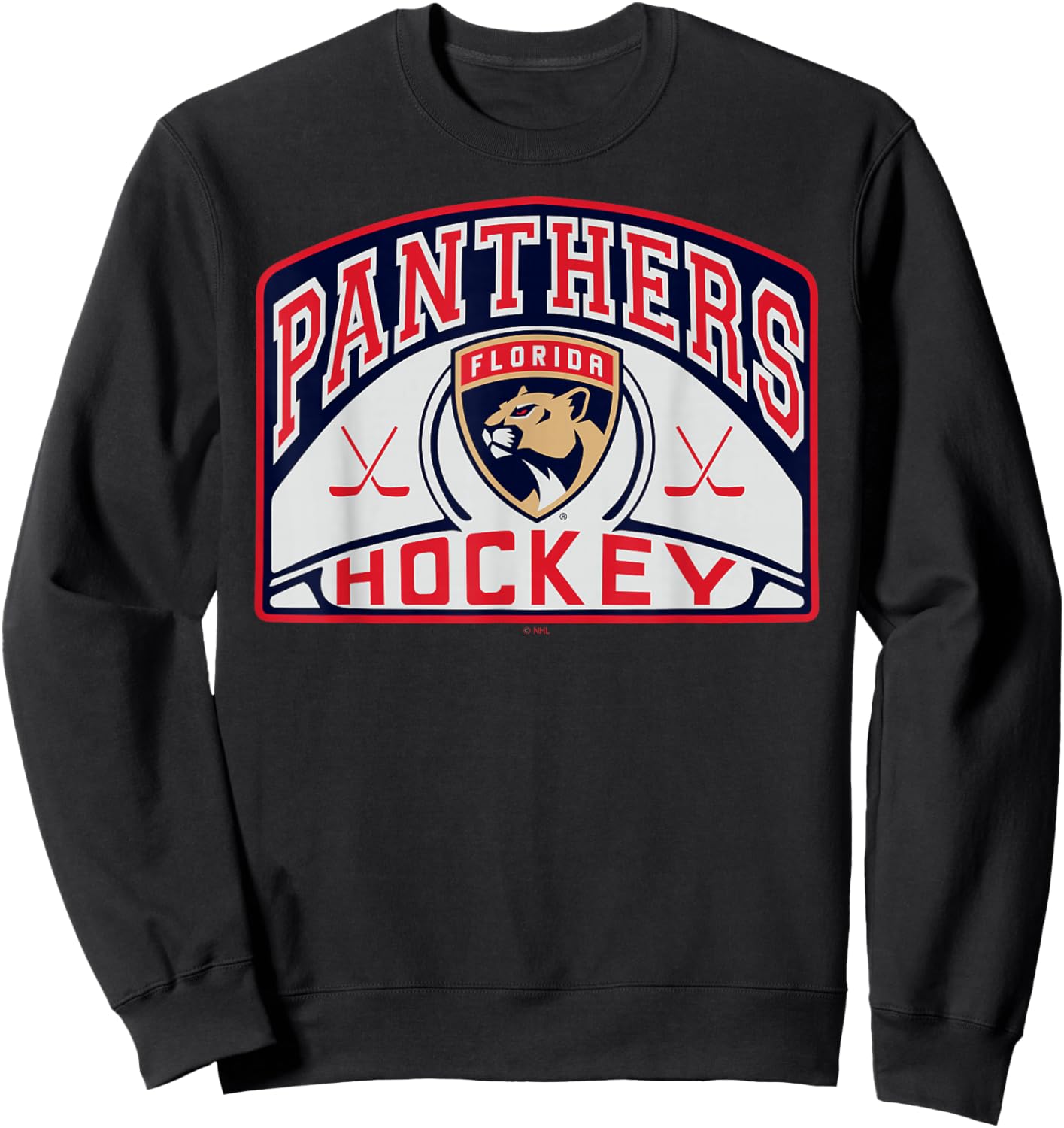 Florida Panthers Glide Officially Licensed Sweatshirt - Sweatshirt | Black