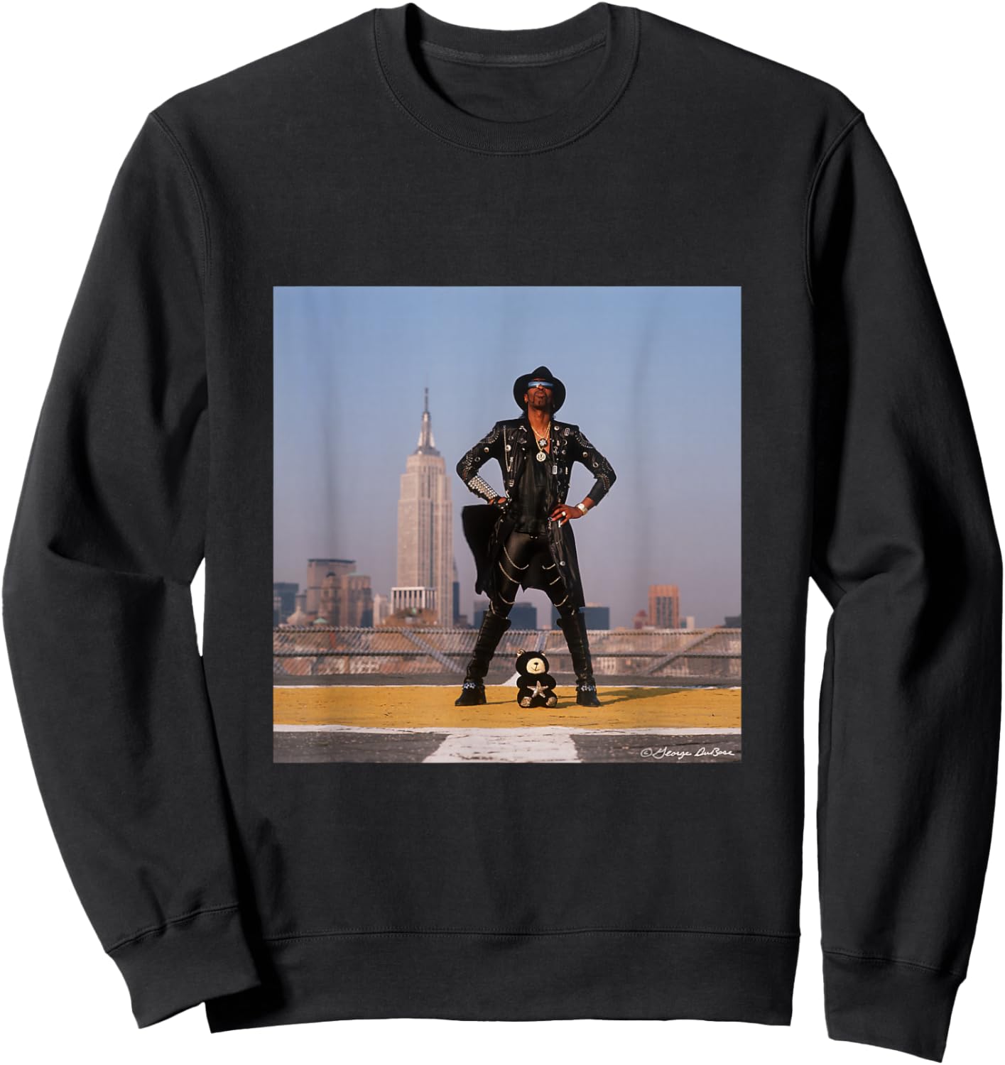 Bootsy Collins Of Parliament-Funkadelic By George DuBose Sweatshirt - Sweatshirt | Black
