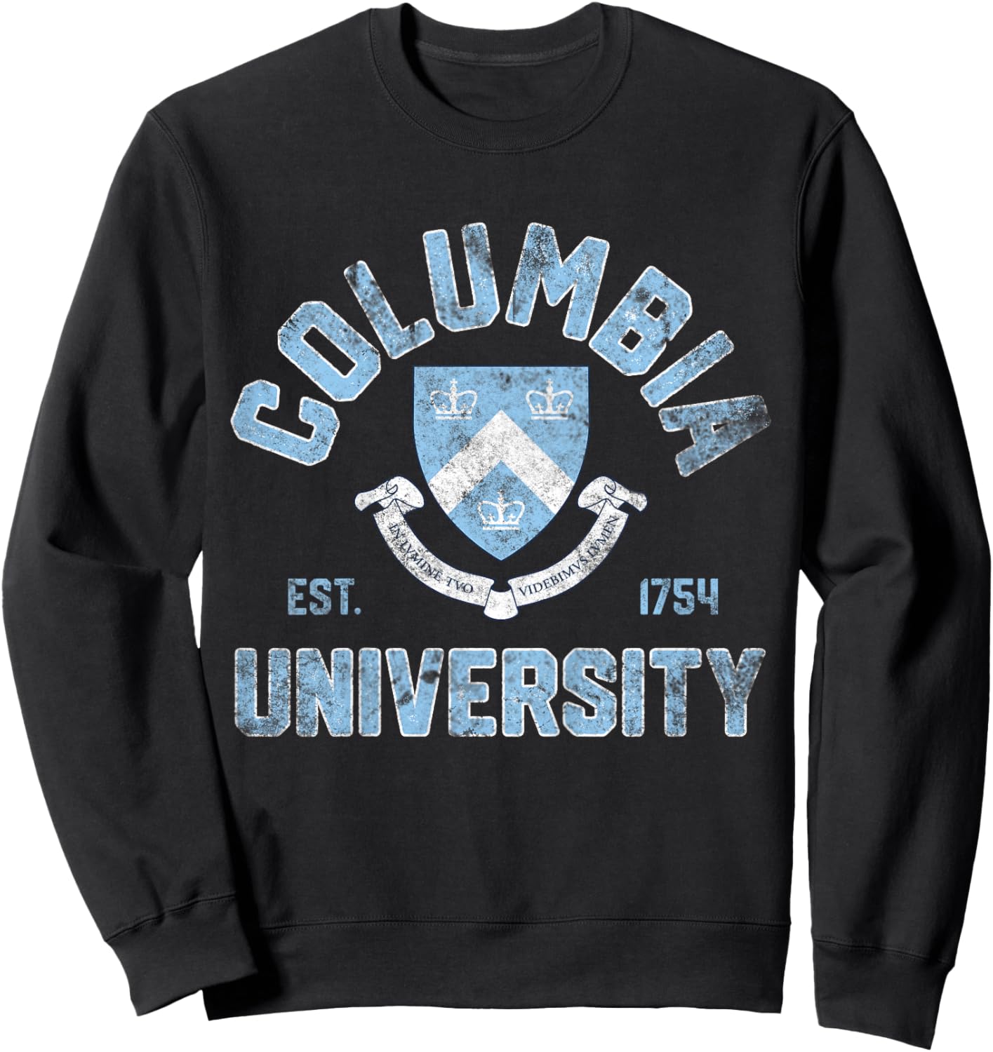 Kids Columbia Vintage Crest Arch EST. 1754 Navy | Columbia Sweatshirt - Sweatshirt | Black