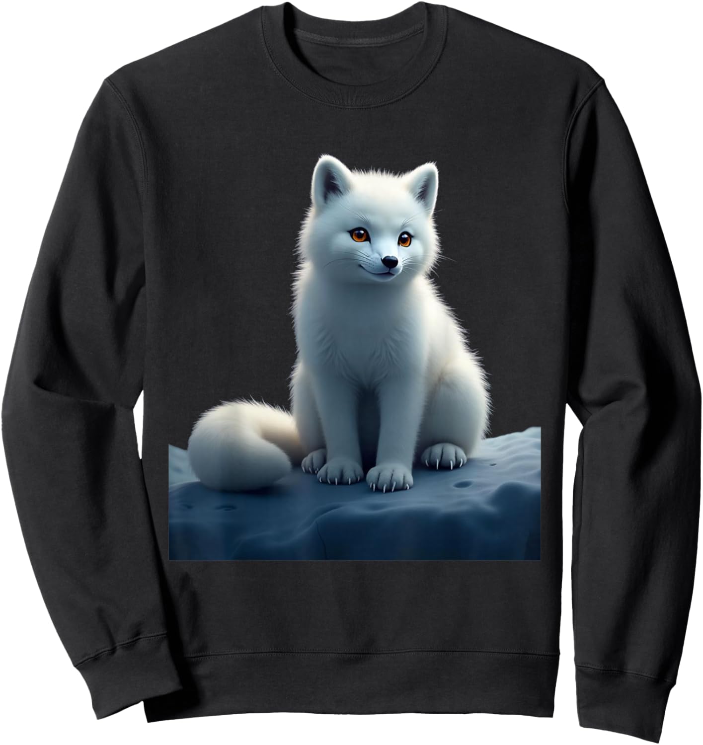 Arctic Fox Kids Sweatshirt - Sweatshirt | Black