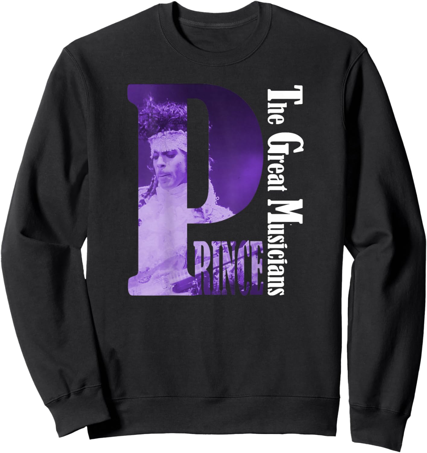 PRINCE_Purple Rain_003 Sweatshirt - Sweatshirt | Black