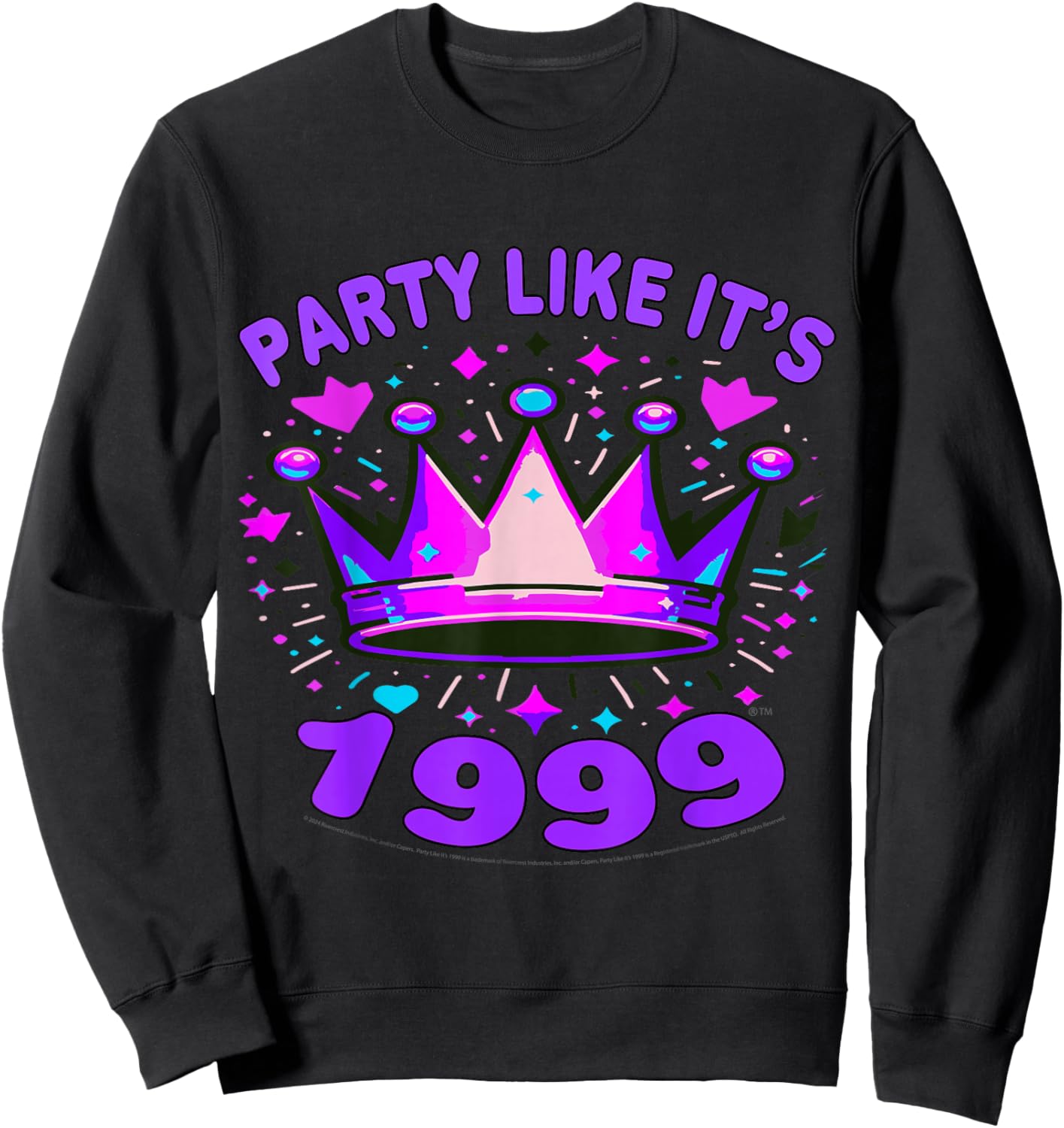 Party Like Its 1999 - Design KB-12b Sweatshirt - Sweatshirt | Black