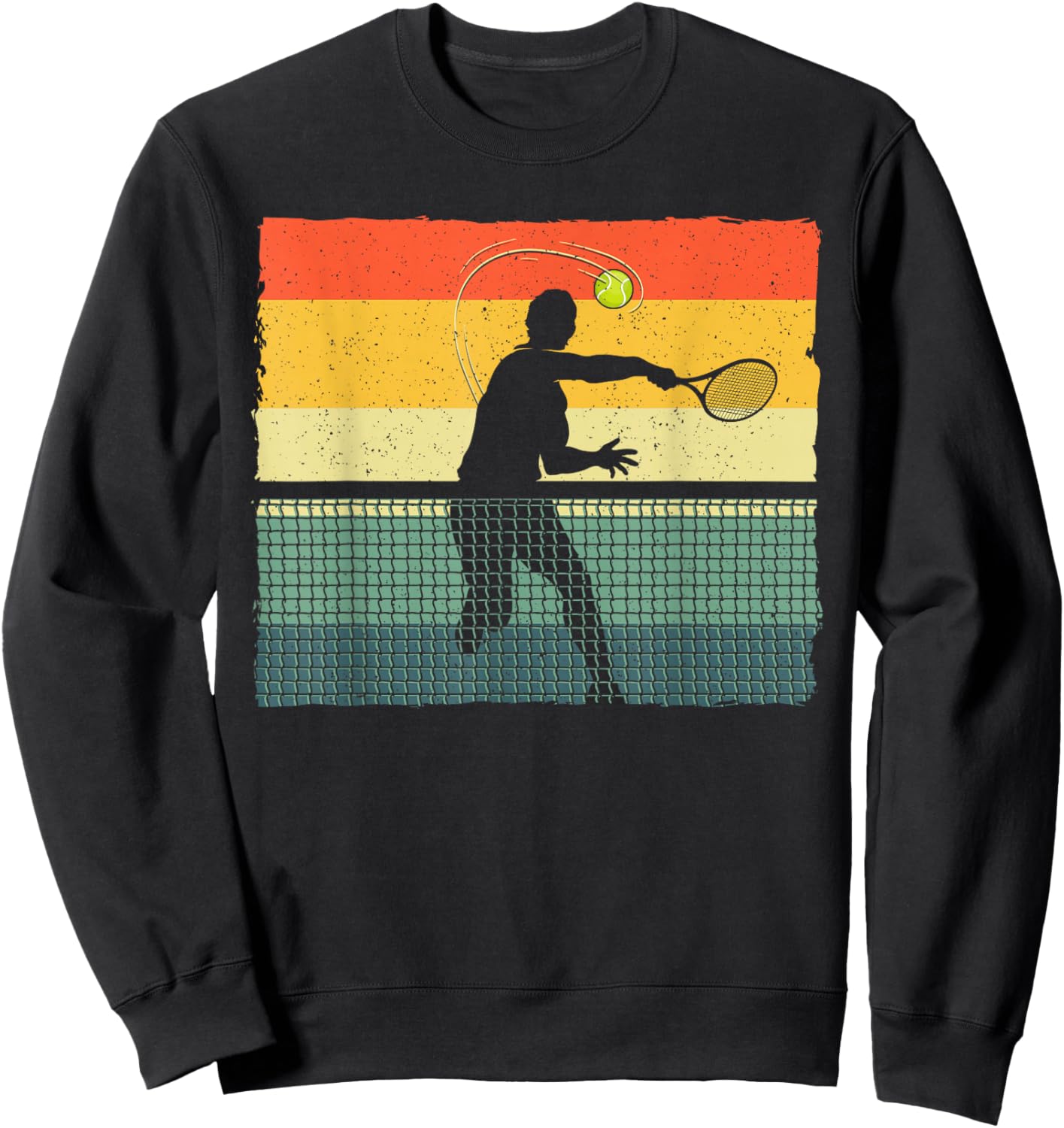 Cool Tennis Novelty Women Tennis Lover Tennis Player Sweatshirt - Sweatshirt | Black