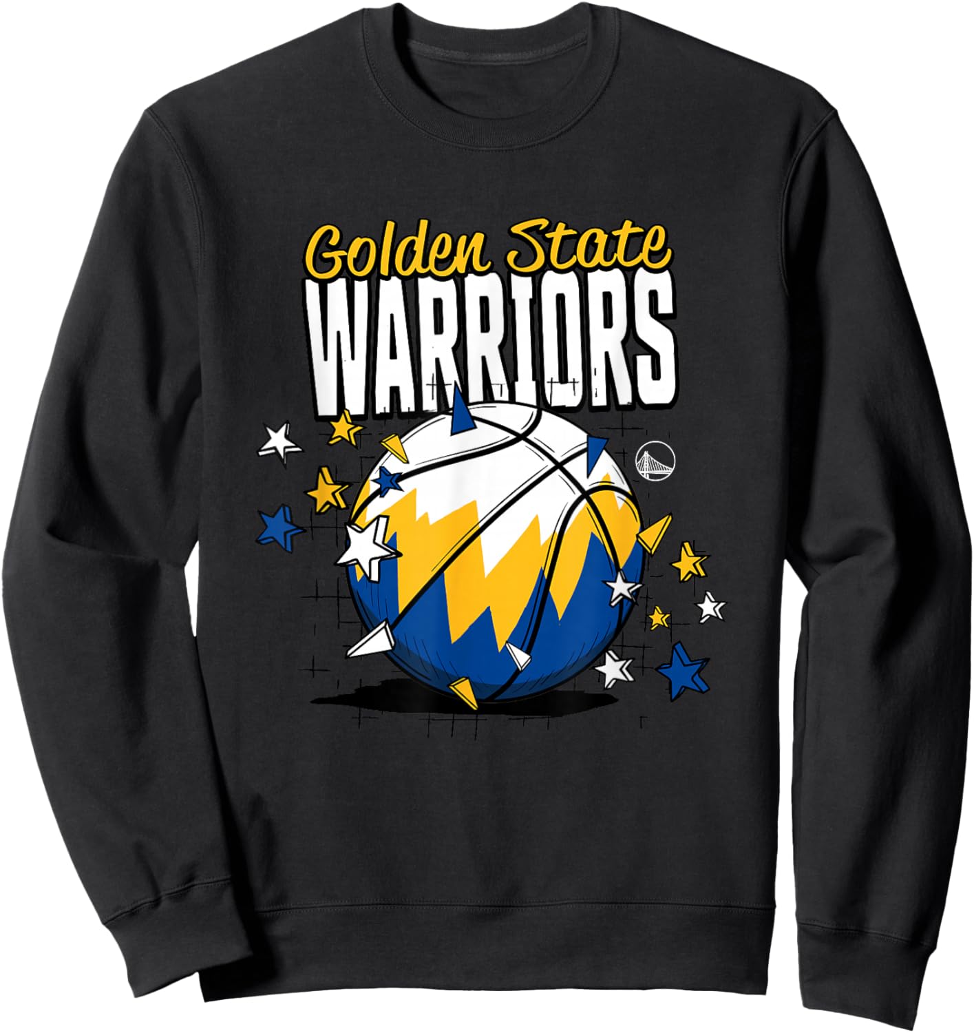 NBA Golden State Warriors Basketball Stars Sweatshirt - Sweatshirt | Black