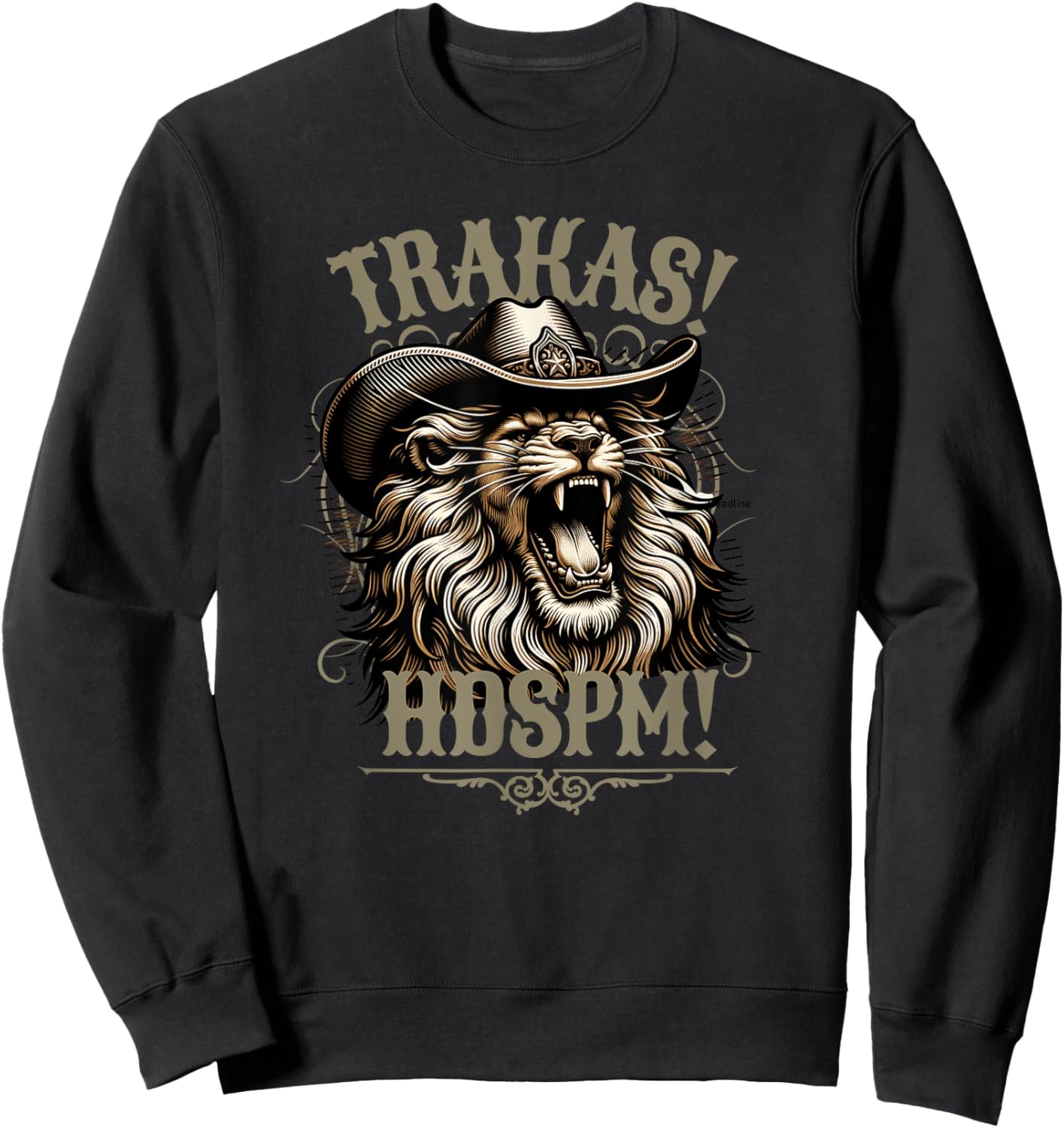 Trakas Hdspm Leon Belico con sombrero Sweatshirt - Sweatshirt | Black