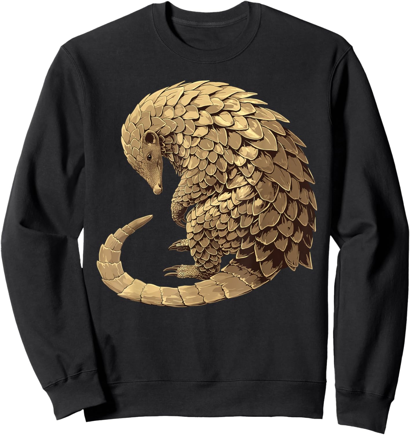 Pangolins Pangolin Sweatshirt - Sweatshirt | Black
