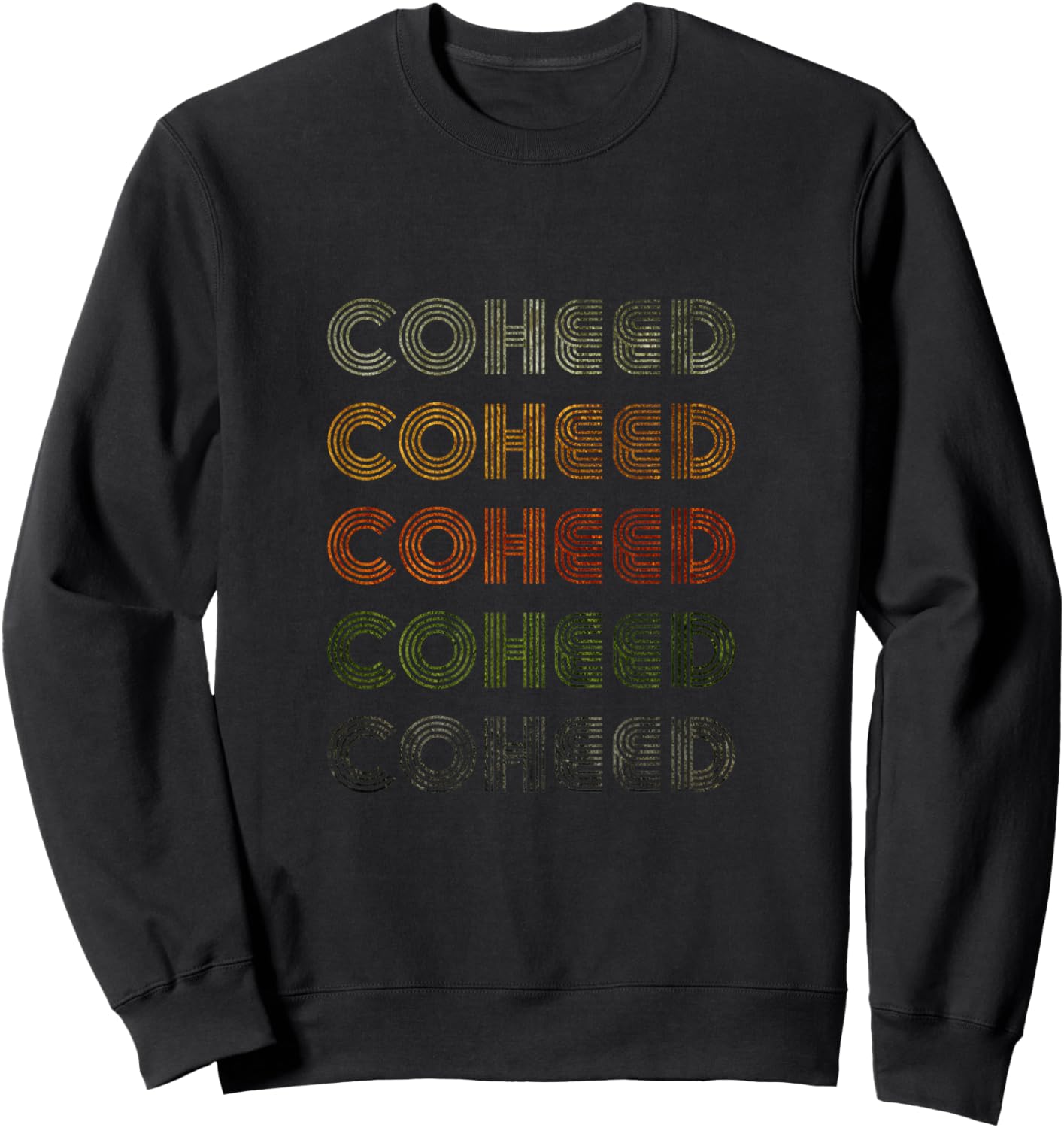 Love Heart Coheed Grunge Vintage Style Black Coheed Sweatshirt - Sweatshirt | Black