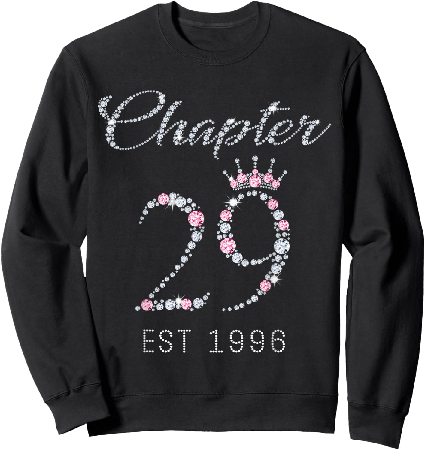 Chapter 29 EST 1996 29Th Birthday Gift Sweatshirt - Sweatshirt | Black
