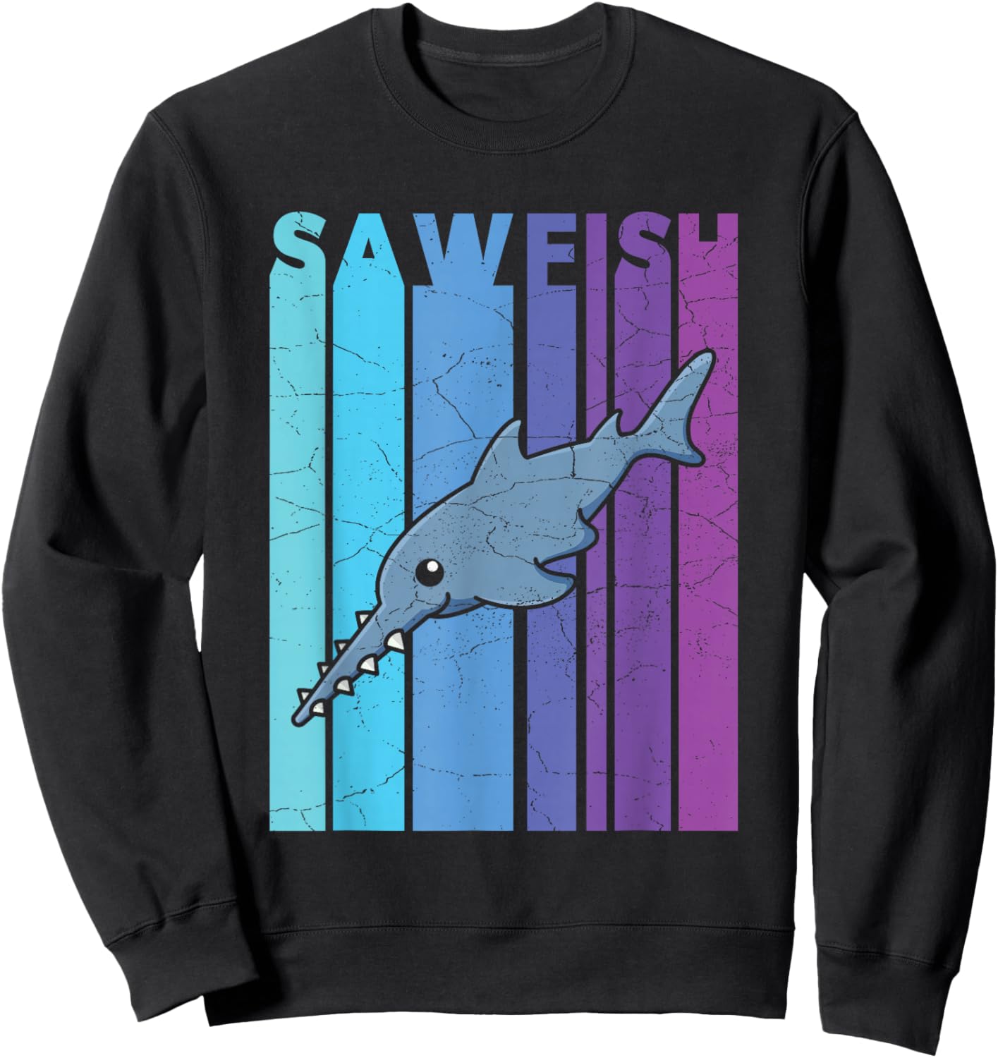 Sawfish Squad Design for a Sawfish fan Sweatshirt - Sweatshirt | Black