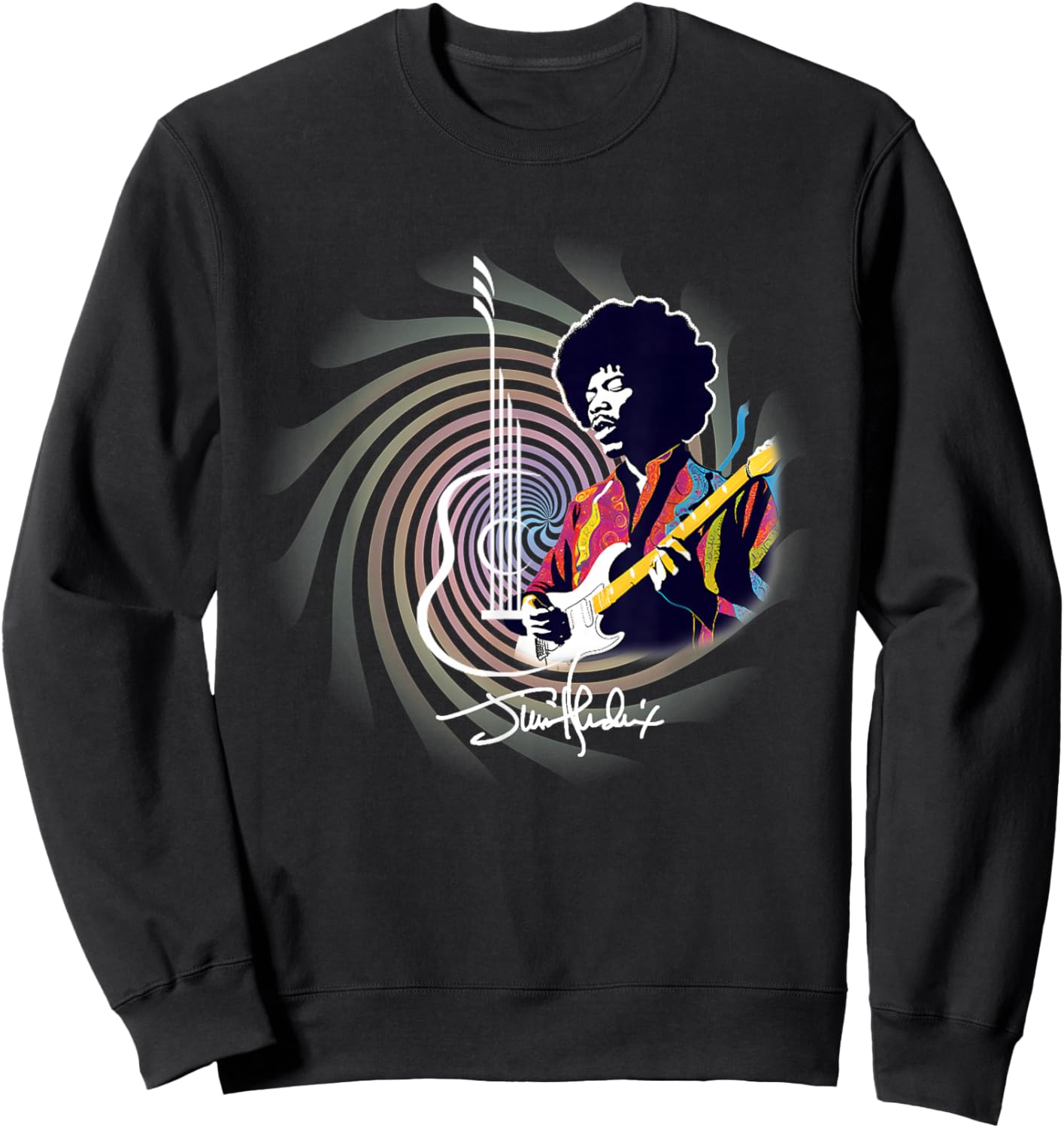 Jimi Hendrix_005 Sweatshirt - Sweatshirt | Black