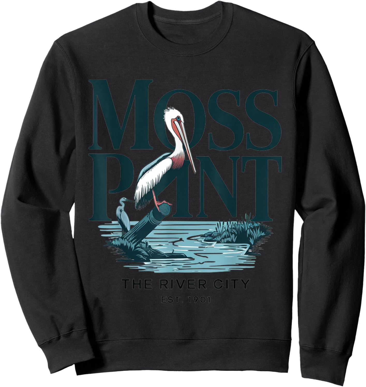 The River City - Pelican's Watch Sweatshirt - Sweatshirt | Black