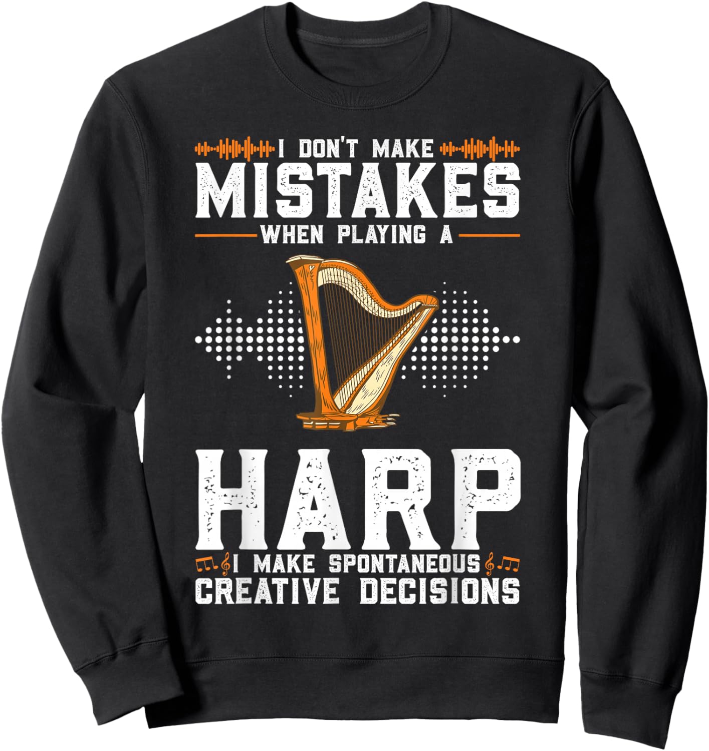 Harp Sweatshirt - Sweatshirt | Black