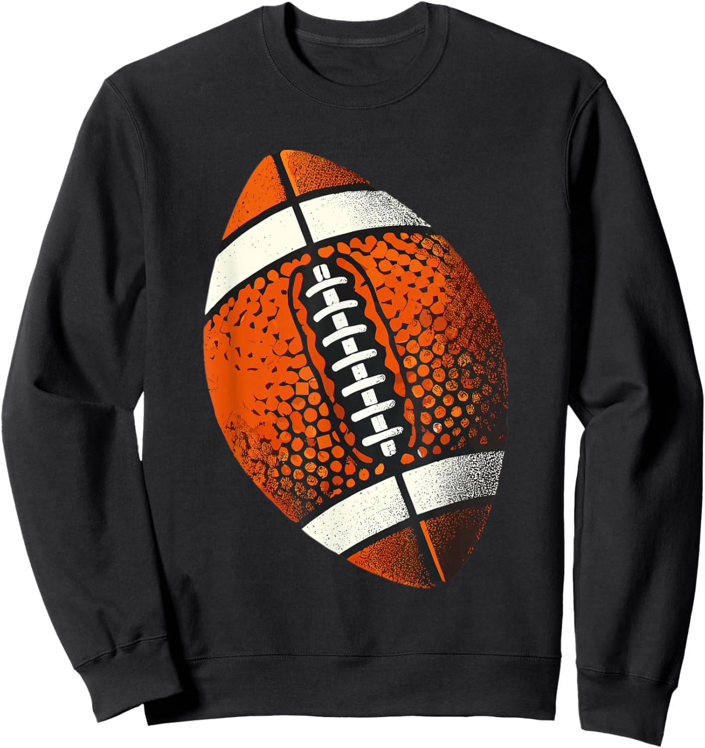 American Football Vintage Football Sweatshirt - Sweatshirt | Black