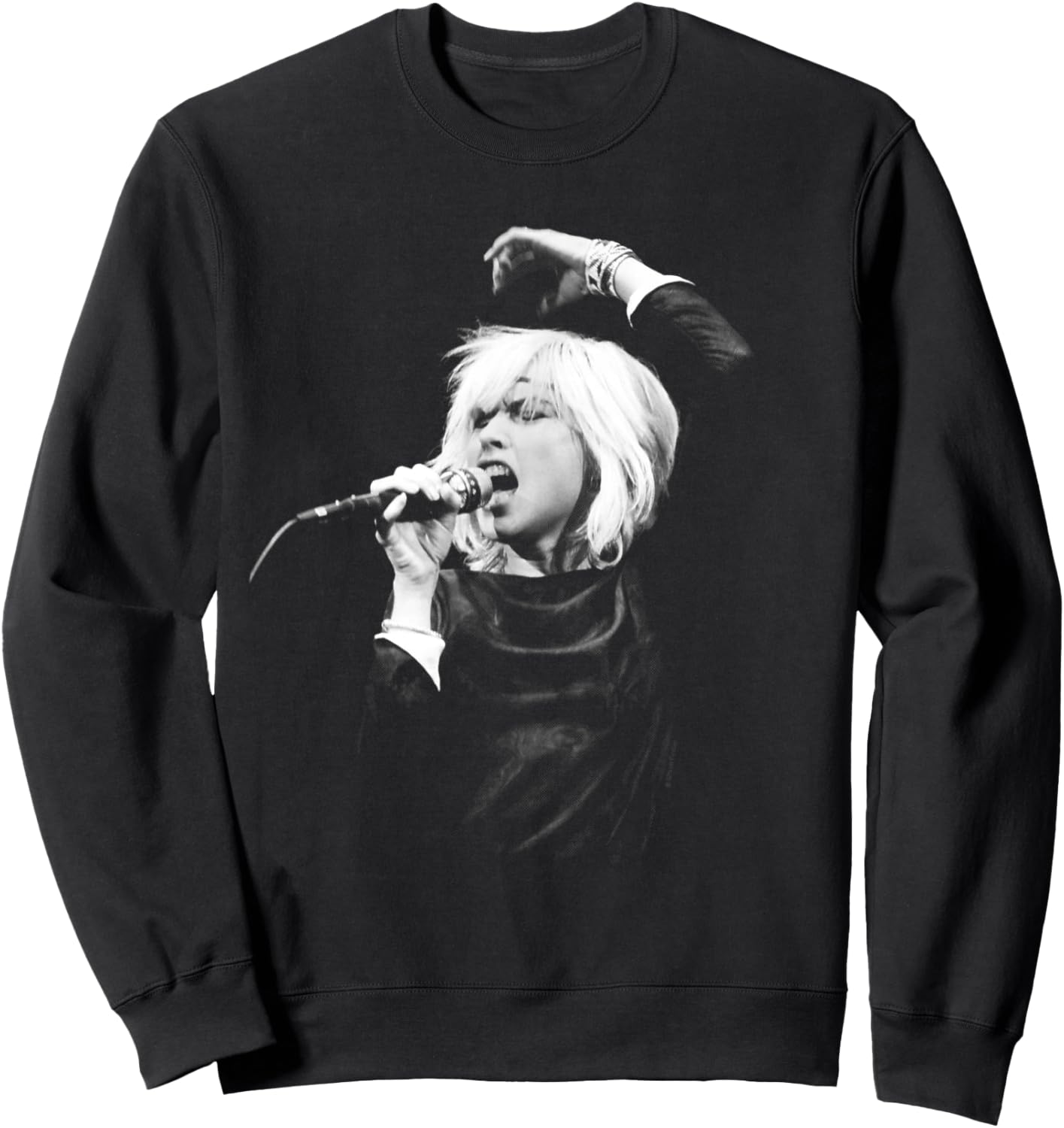 Debbie Harry Blondie Live By Simon Fowler Sweatshirt - Sweatshirt | Black