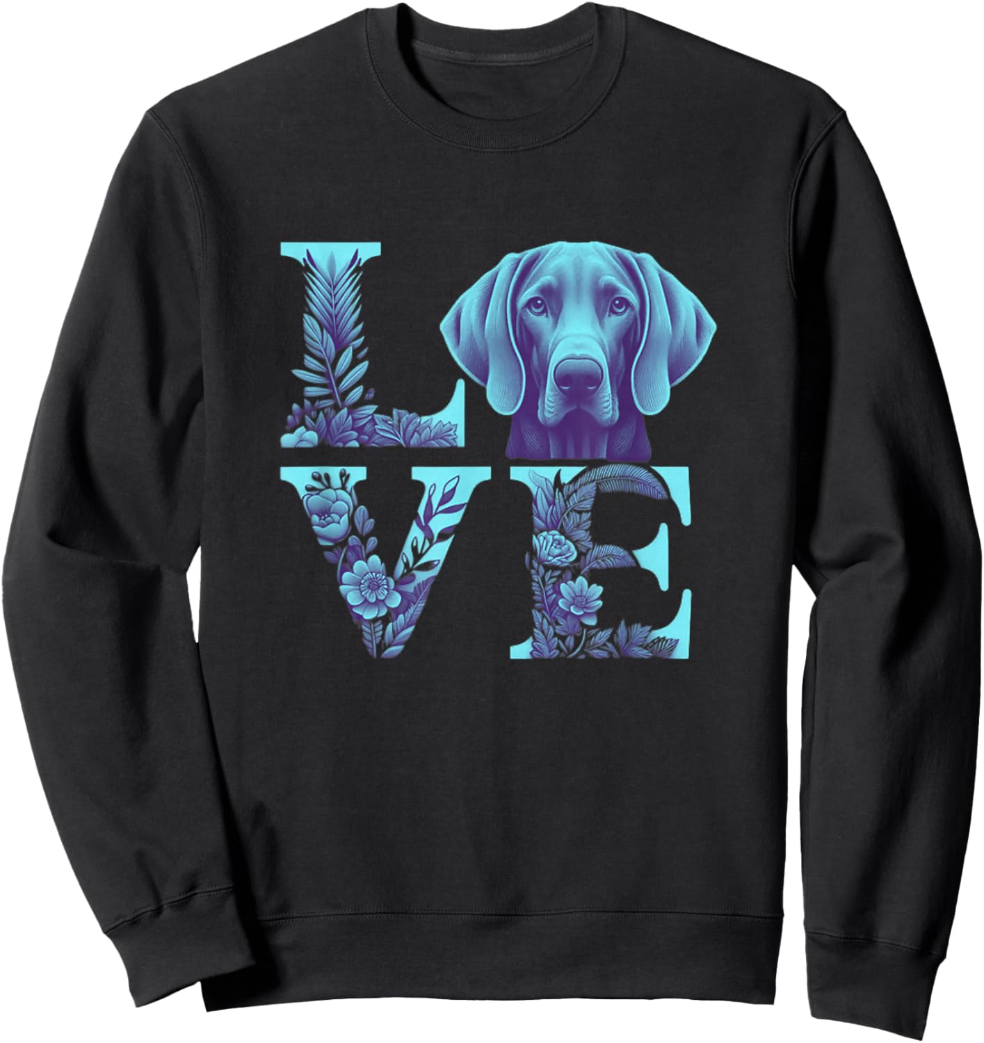 Weimaraner Lover Weimaraners Weimaraner Sweatshirt - Sweatshirt | Black