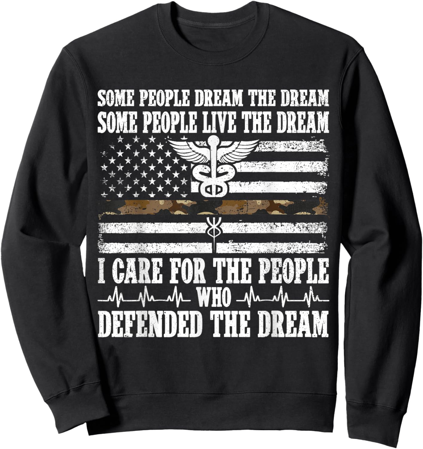 VA Nurse Sweatshirt - Sweatshirt | Black