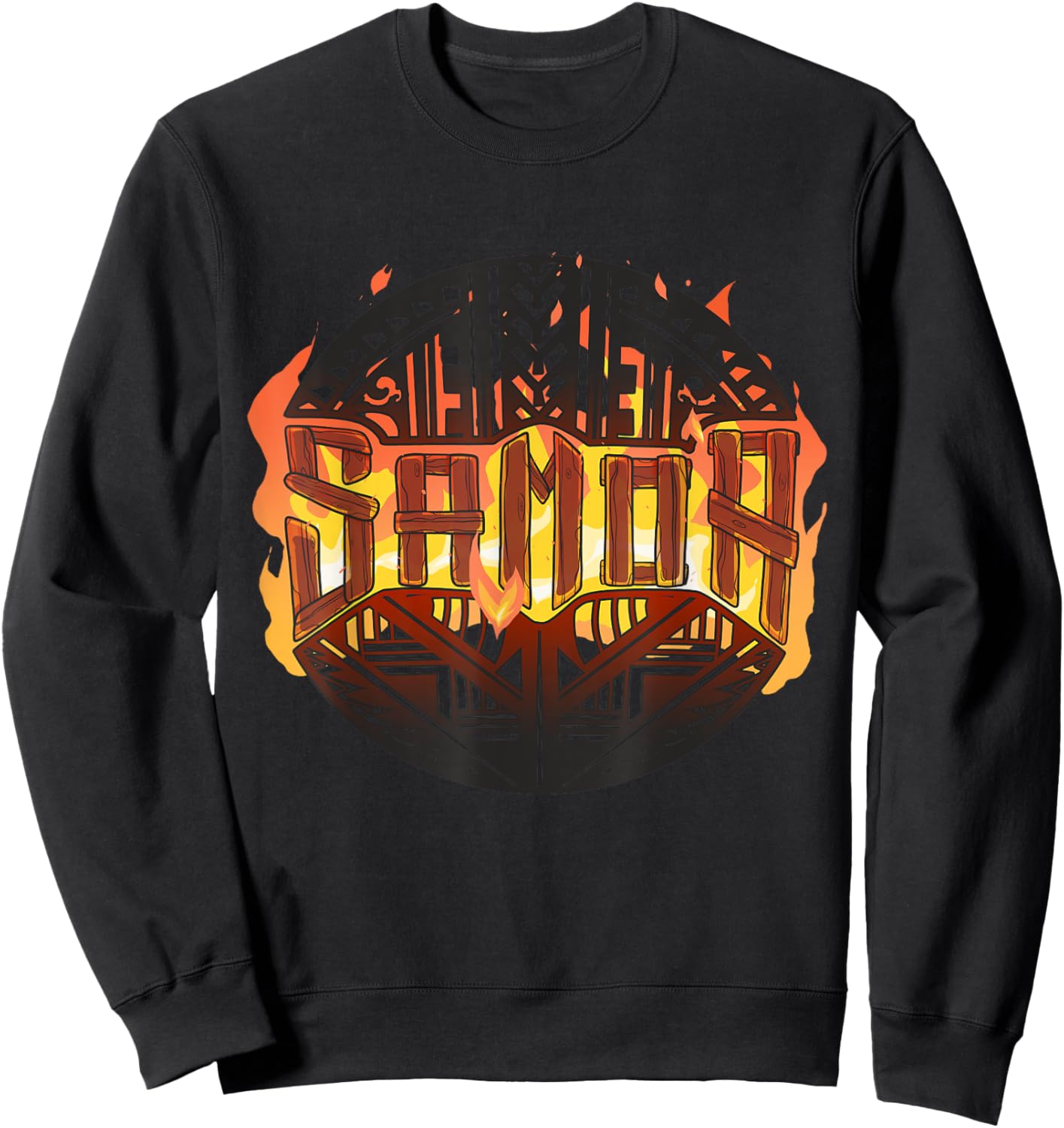 Samoa Family Pride Polynesian South Pacific Tatau Samoan Sweatshirt - Sweatshirt | Black