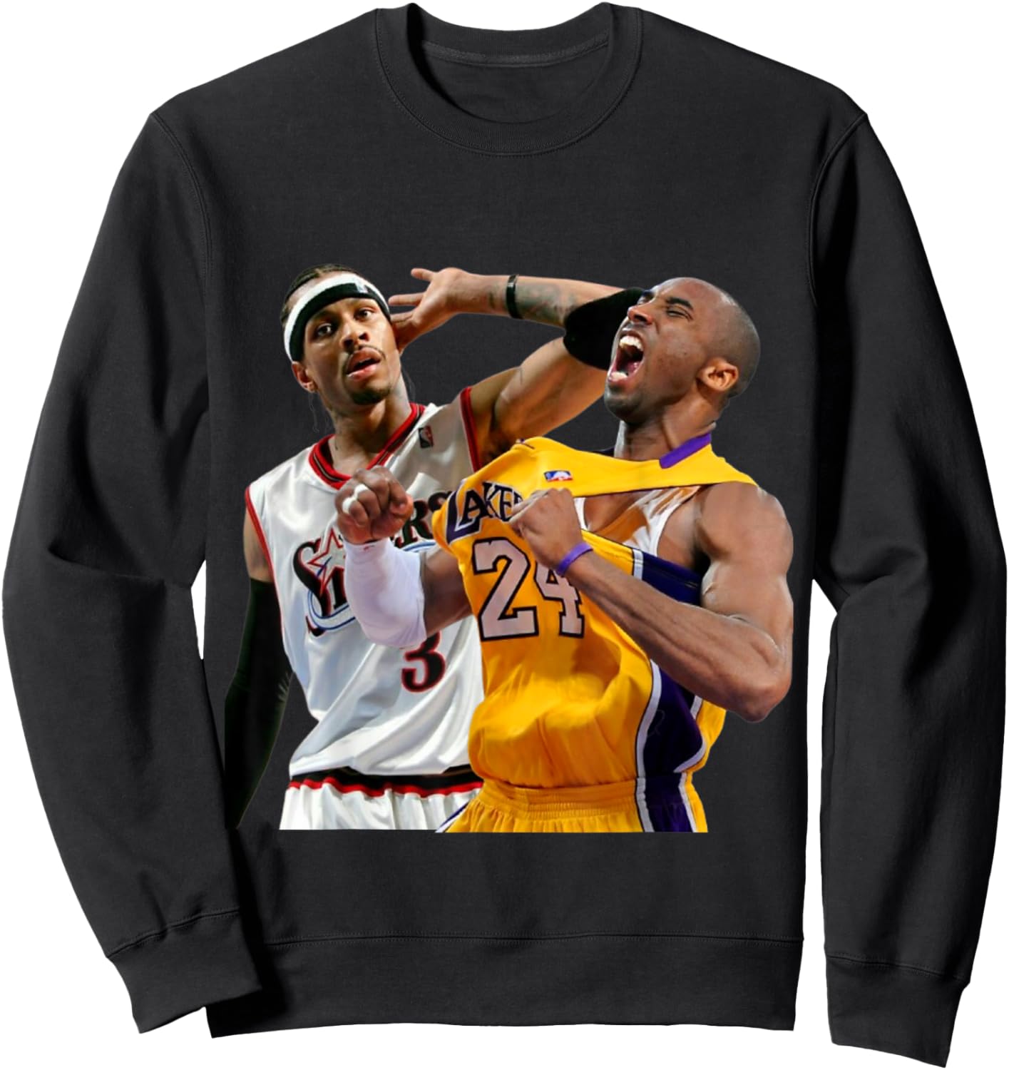 Basketball Stars Legends Vintage Retro Shirt Sweatshirt - Sweatshirt | Black