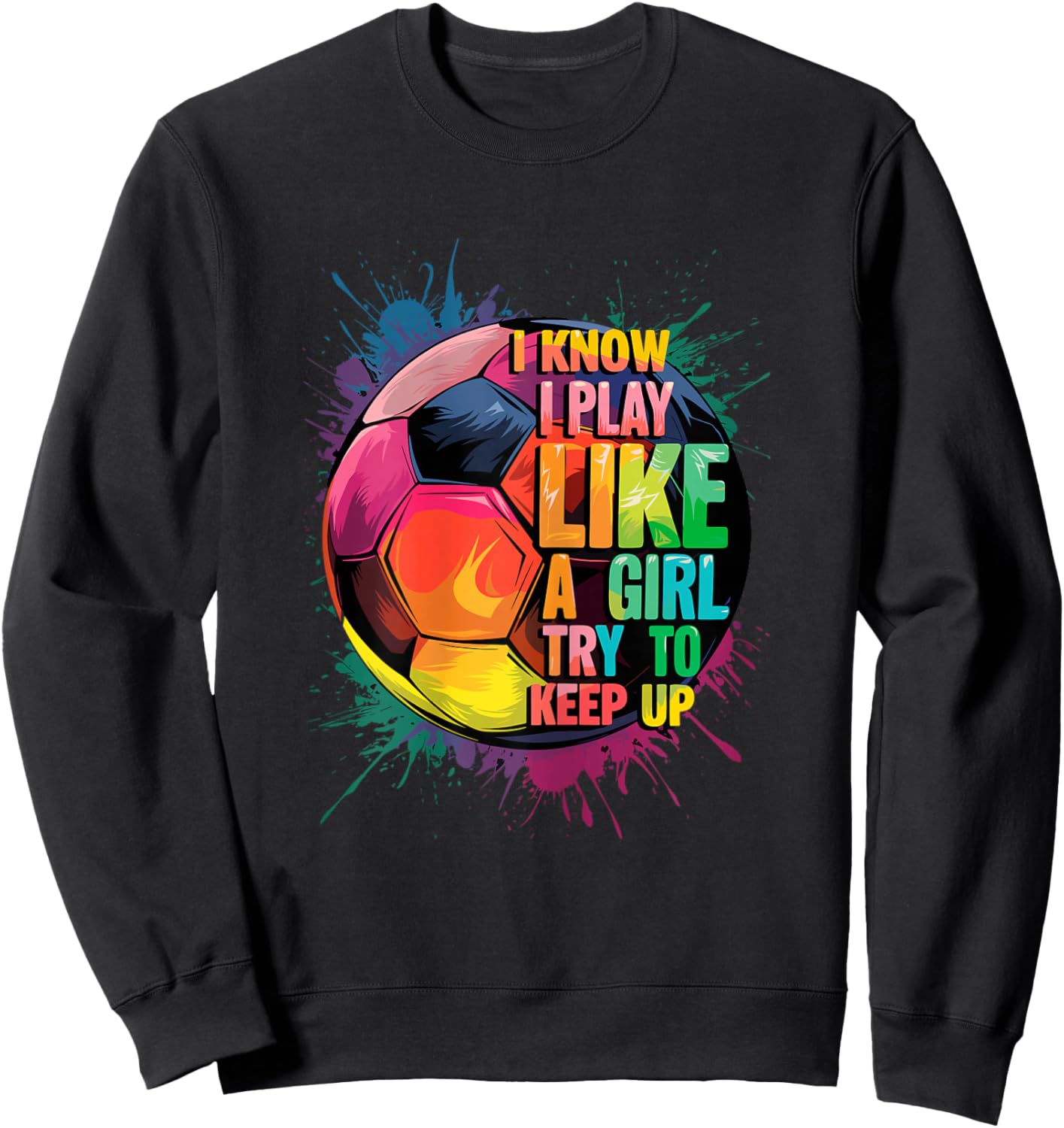 Women's X-Small Black Polyester 100% Short Sleeve U-Neck Sweatshirt - Sweatshirt | Black