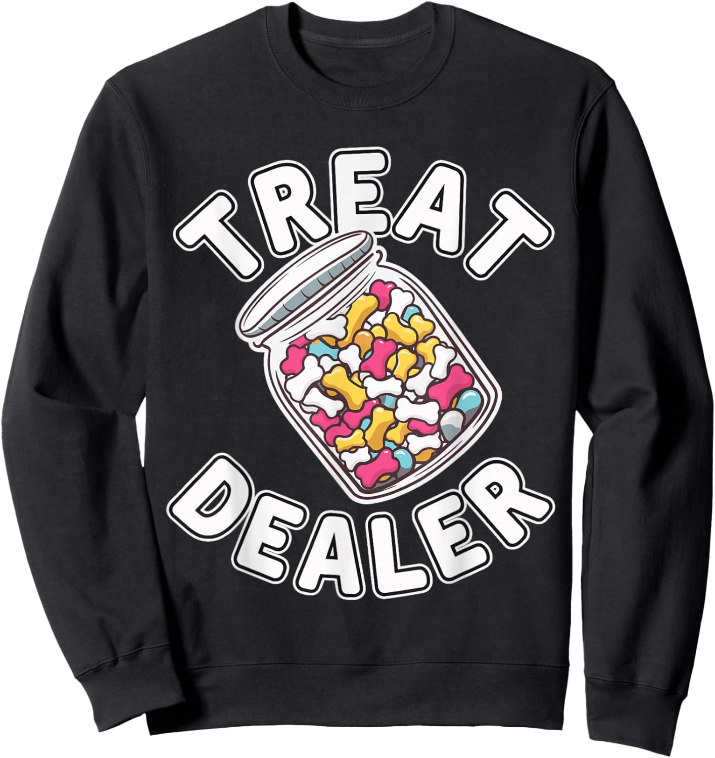 Treat Dealer Treat for Dogs Sweatshirt - Sweatshirt | Black