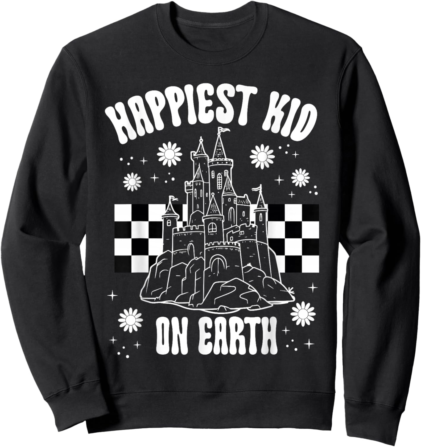 Happiest Kid On Earth Magical Castle Sweatshirt - Sweatshirt | Black