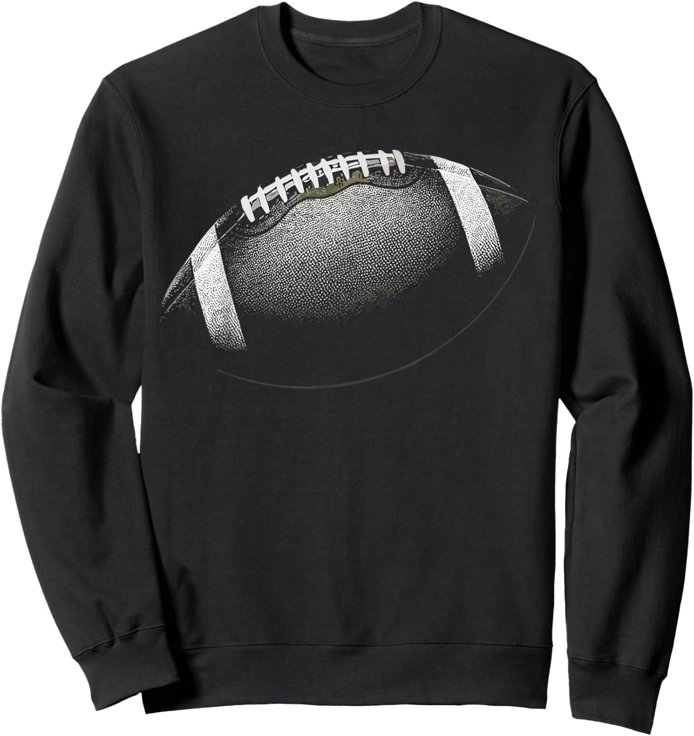Football Retro American Football Sweatshirt - Sweatshirt | Black