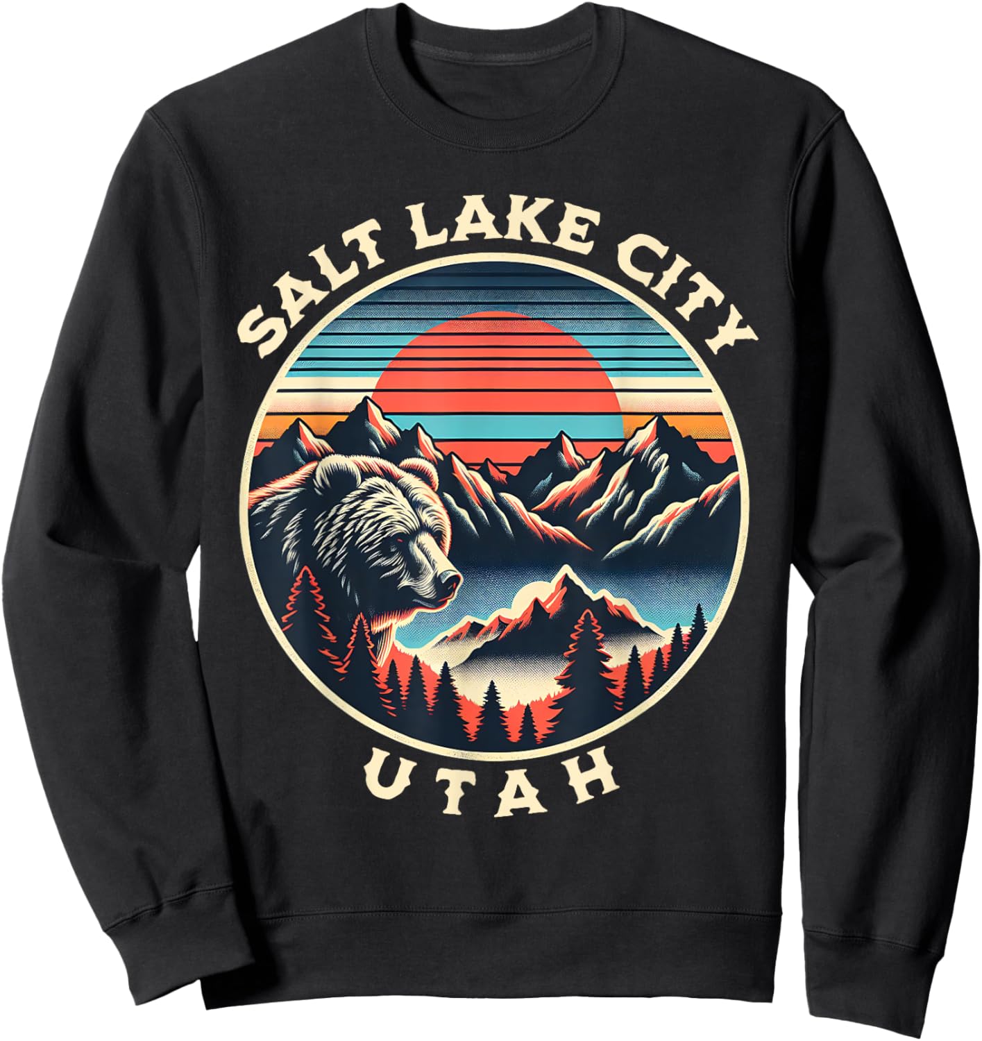 Salt Lake City Sweatshirt - Sweatshirt | Black
