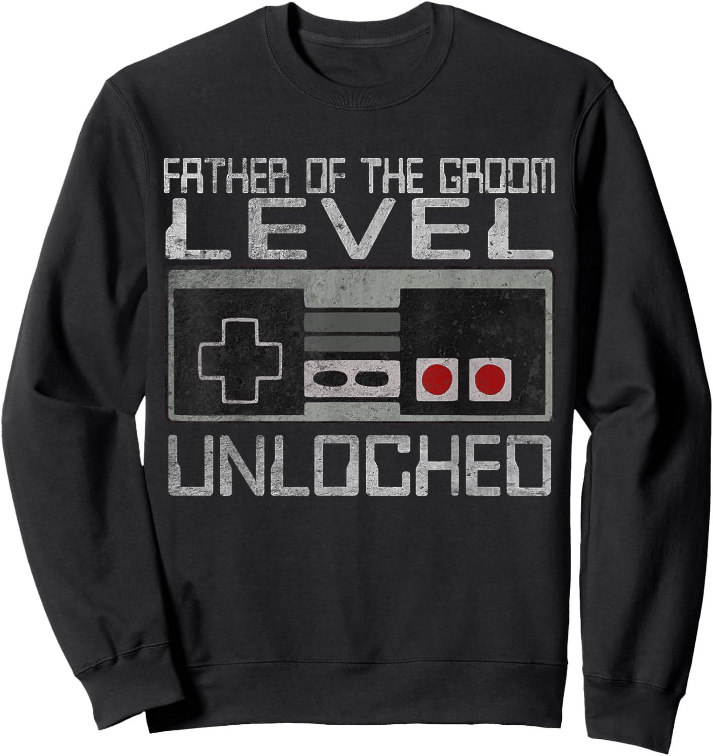 Father Of The Groom Wedding Marriage Groom Dad Celebration Sweatshirt - Sweatshirt | Black