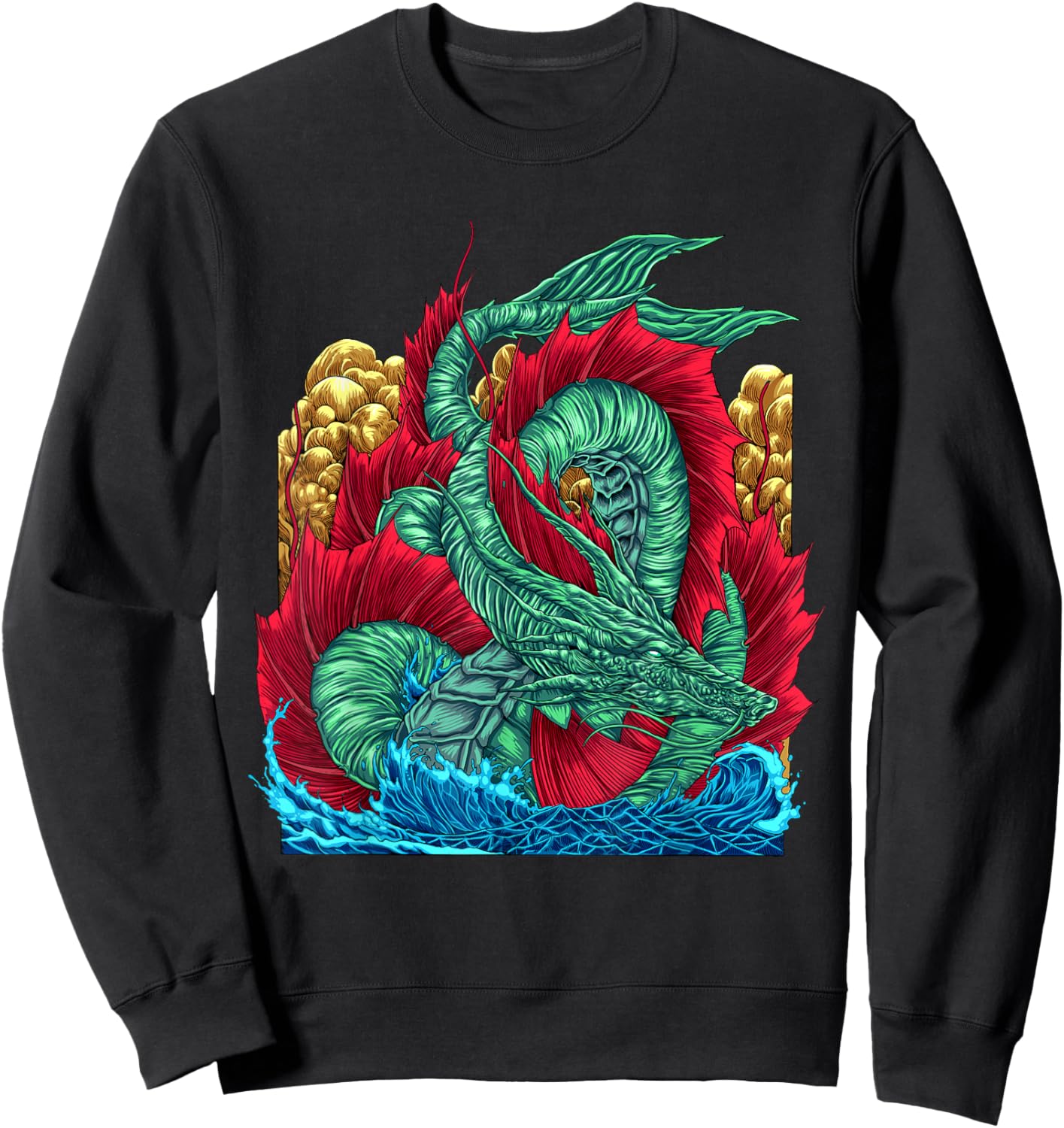 Leviathan Sweatshirt - Sweatshirt | Black