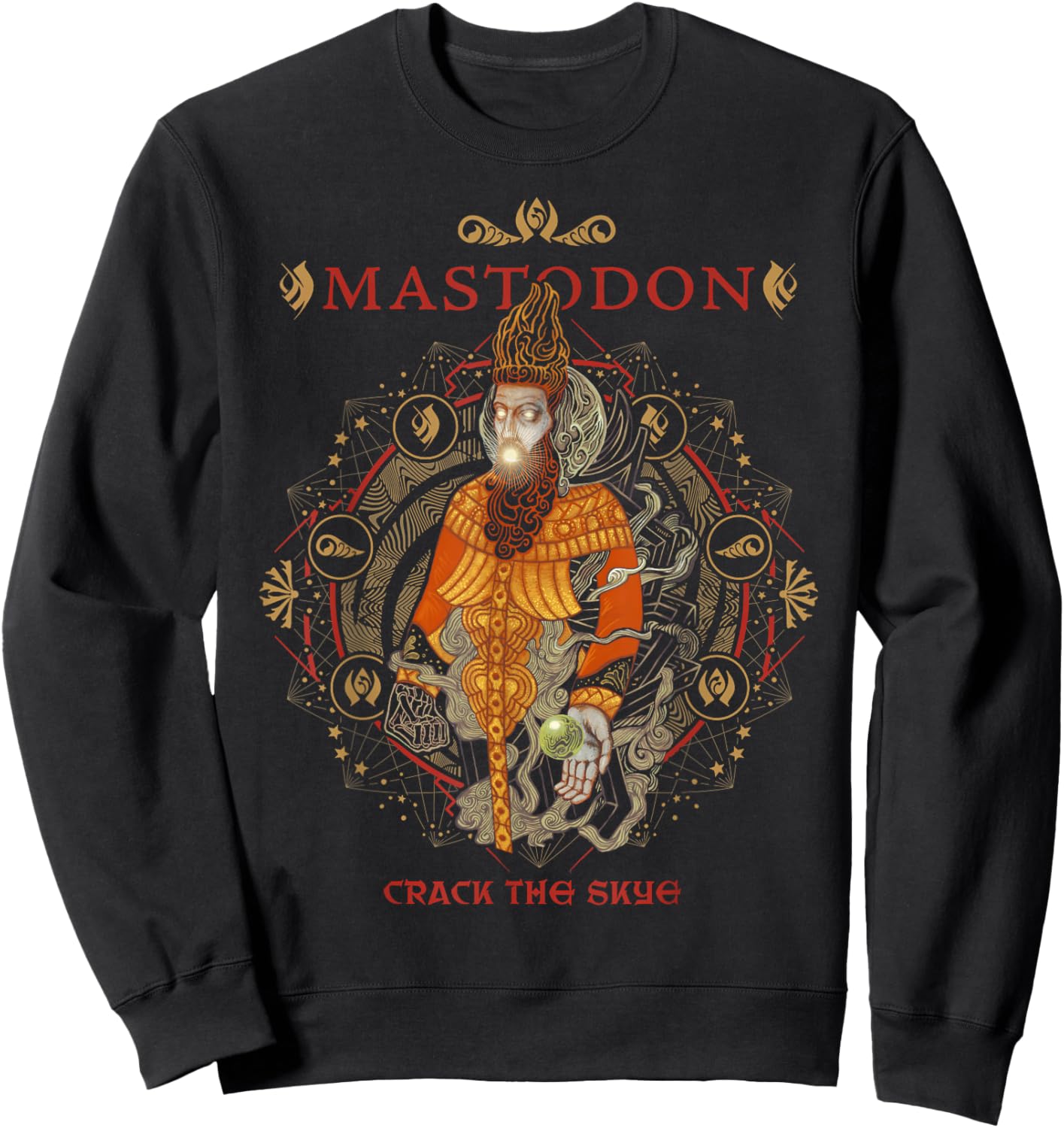 Mastodon – Cosmic Symbols Sweatshirt - Sweatshirt | Black