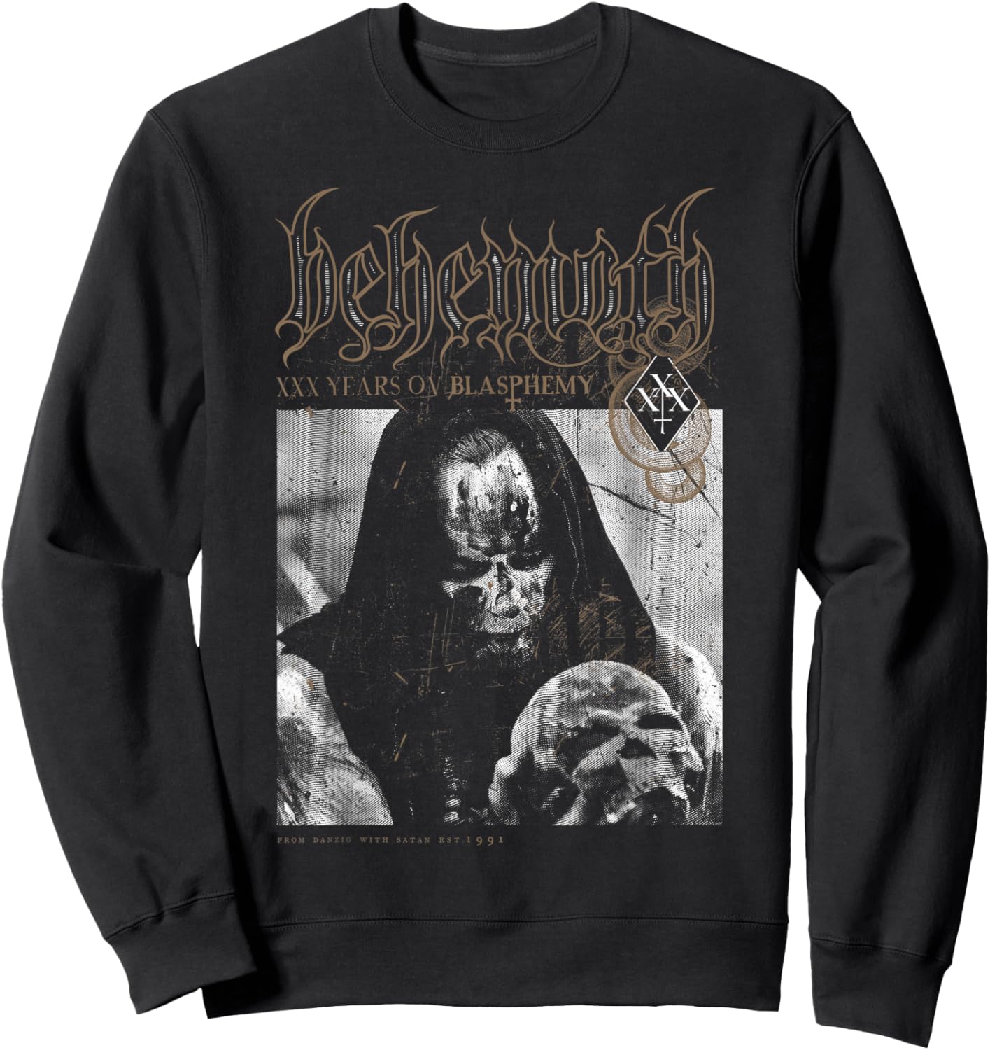 Behemoth – XXX Years OV Blasphemy Sweatshirt - Sweatshirt | Black