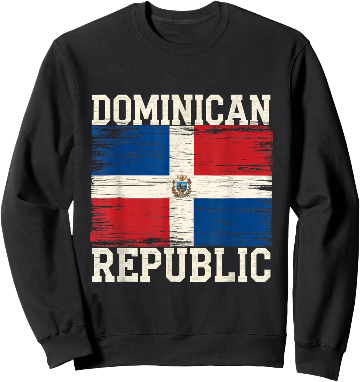 Dominican Republic National Pride Roots Heritage Culture Sweatshirt - Sweatshirt | Black