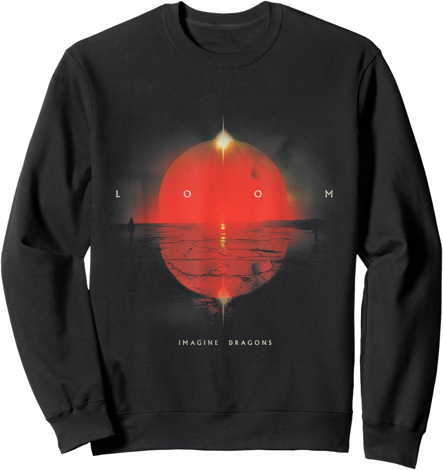 Official Imagine Dragons Loom Album Sweatshirt - Sweatshirt | Black