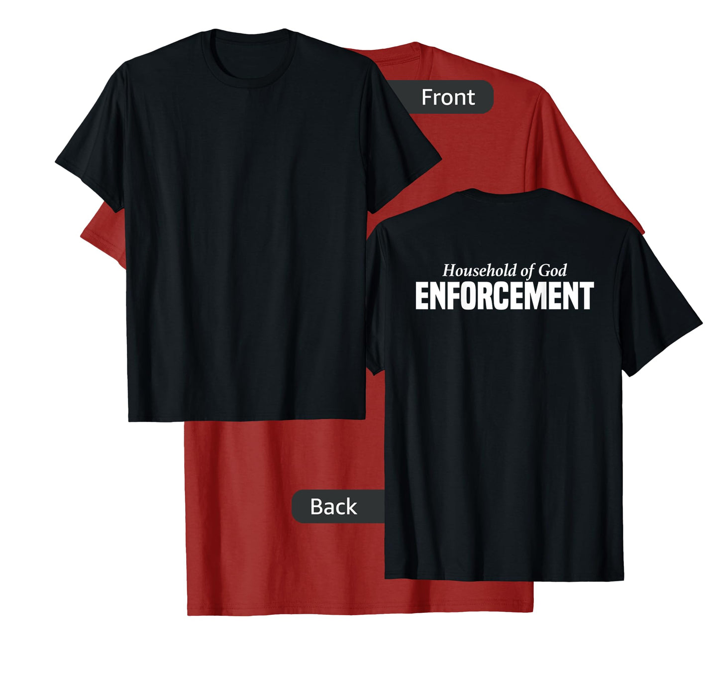 Church Security T-Shirt for Pastors Law Enforcement Worship