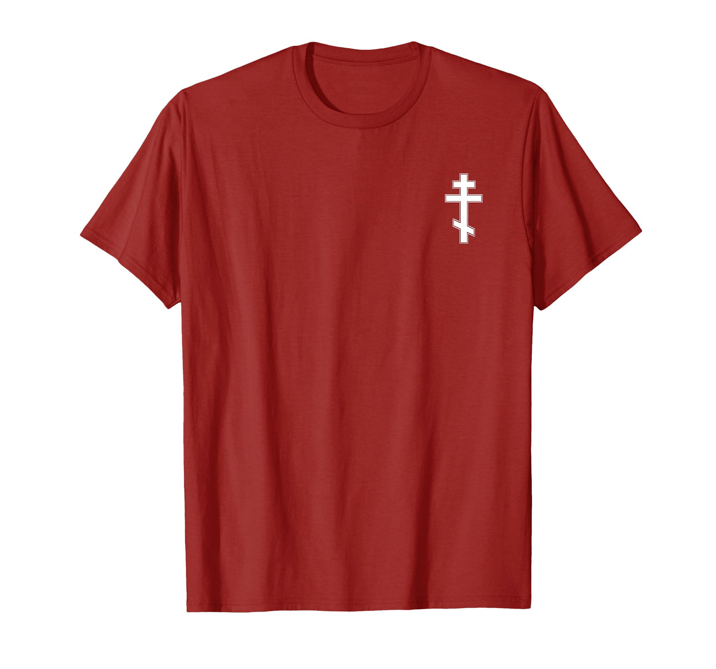 RUSSIAN ORTHODOX CROSS SLAVONIC BYZANTINE CROSS T-Shirt