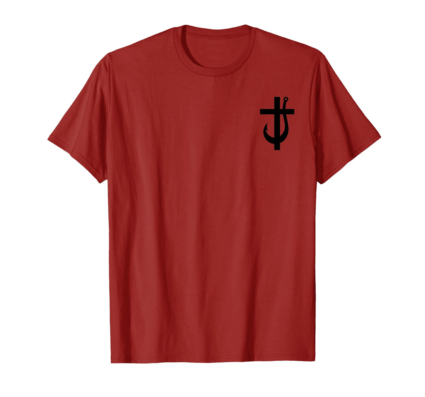 Jesus Made Me a Fisherman - Front and Back T-Shirt