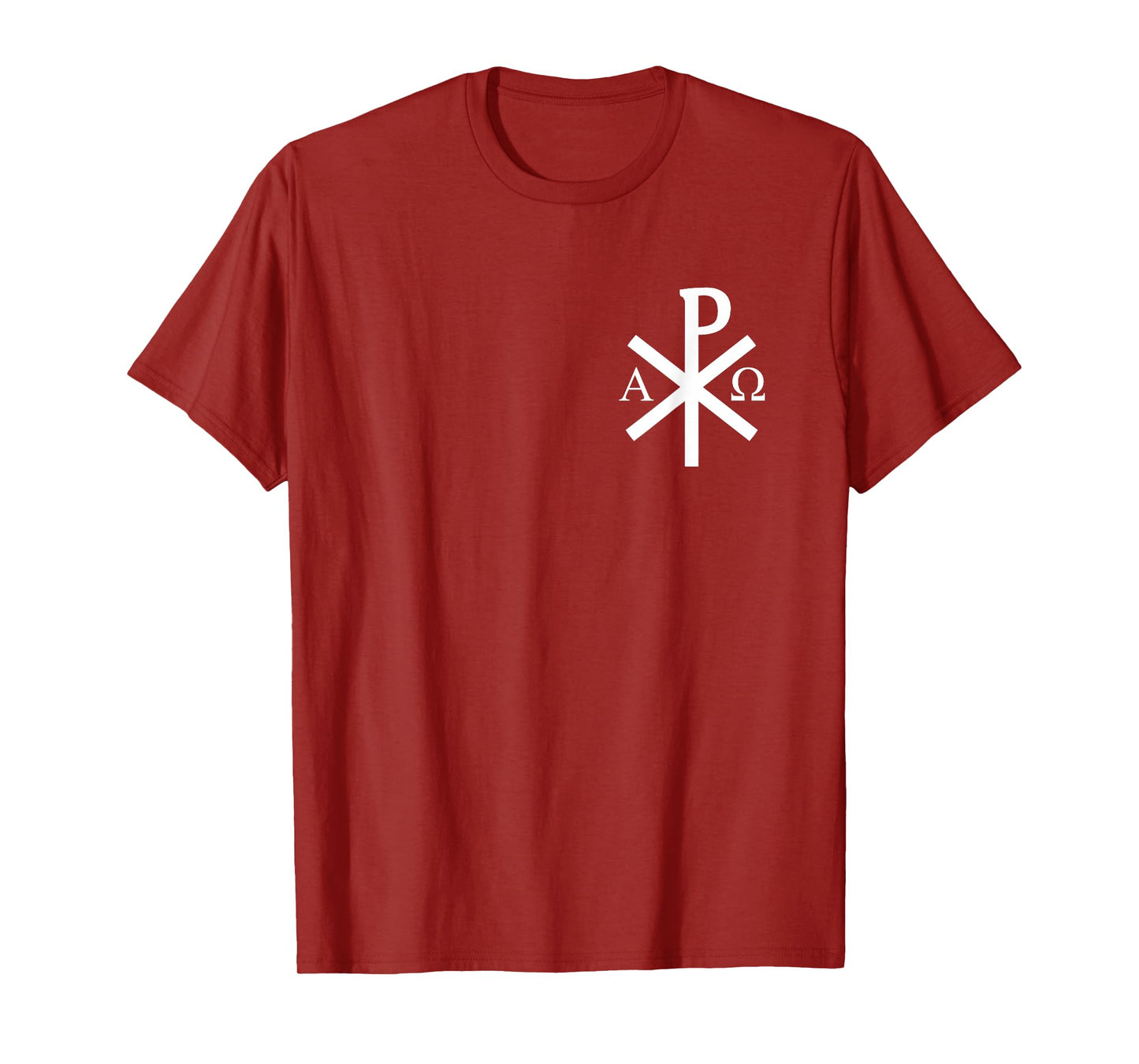 The Chi-Rho Cross Heart - Jesus Christ Symbol - v2 T-Shirt