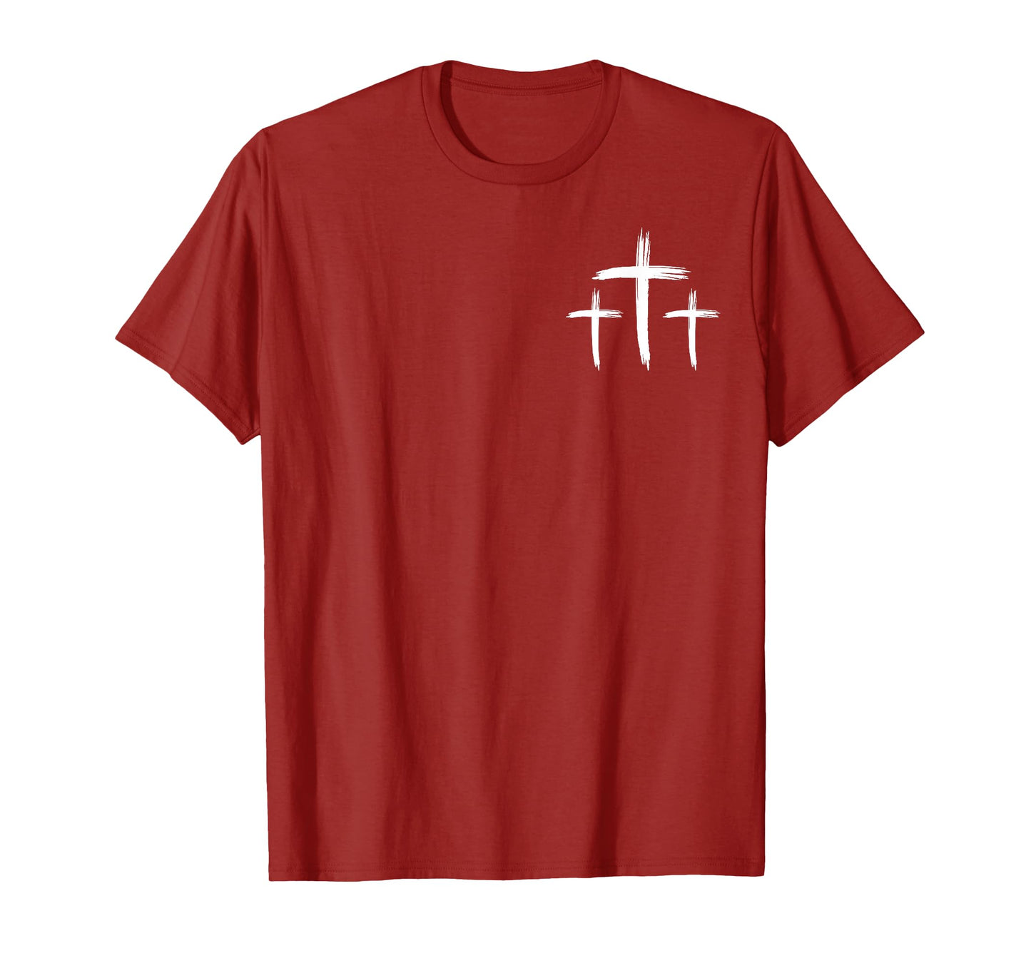 Faith Over Fear Christian Cross ( 2 sided) T-Shirt