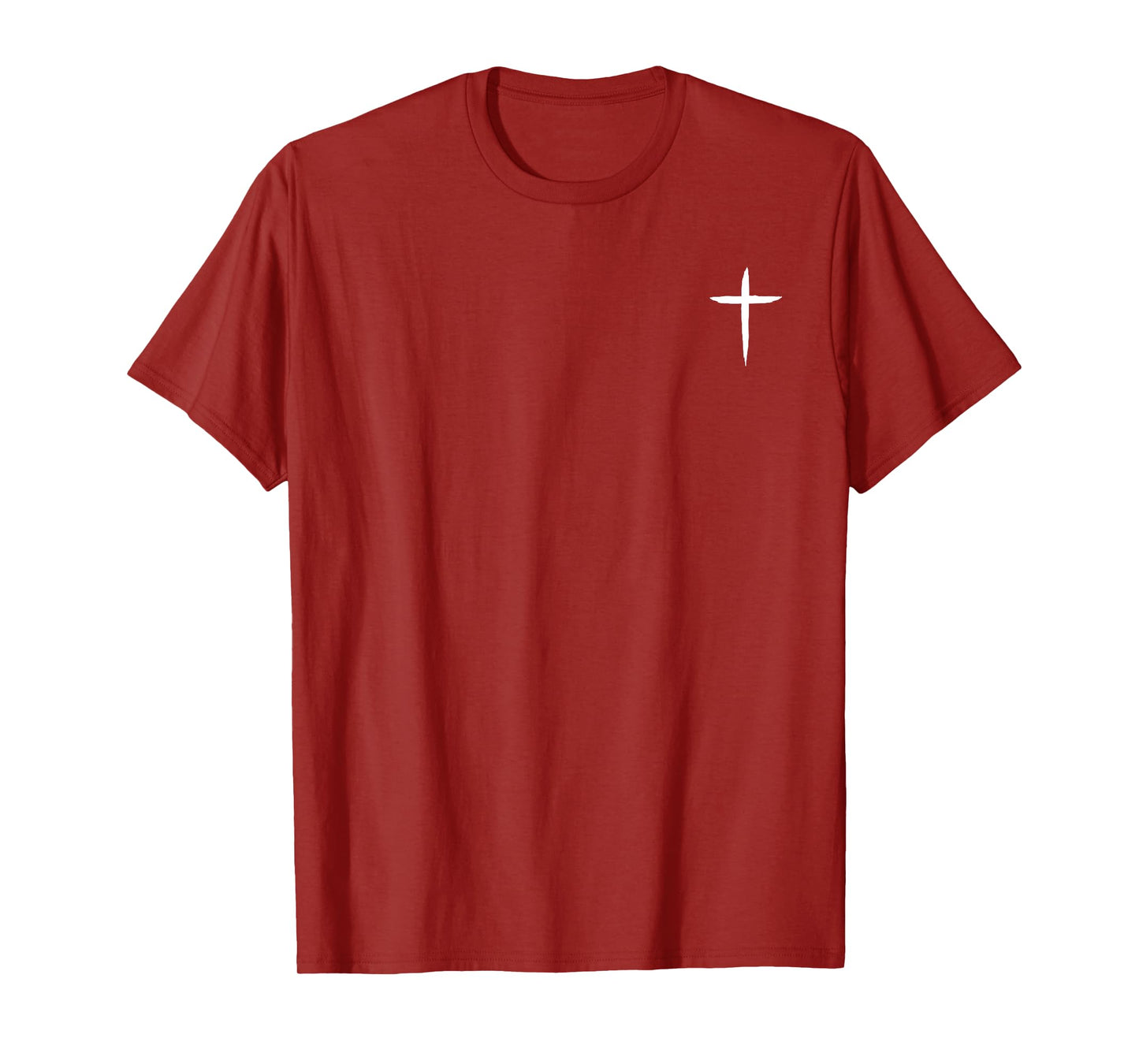 Jesus Christian Cross God Faith Bible Minimal Religious T-Shirt
