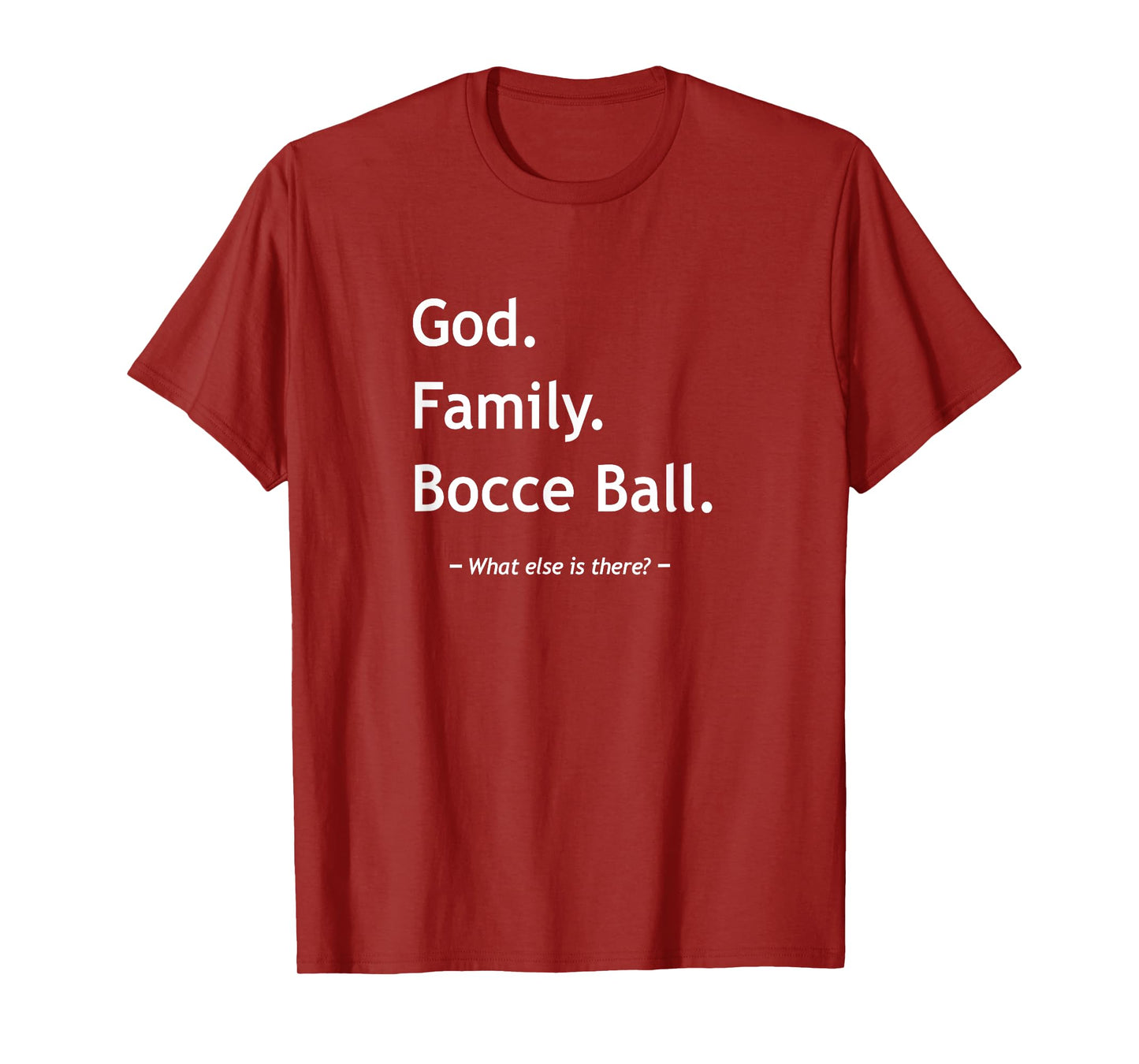 Christian Faith Jesus Christianity God Family Bocce Ball T-Shirt