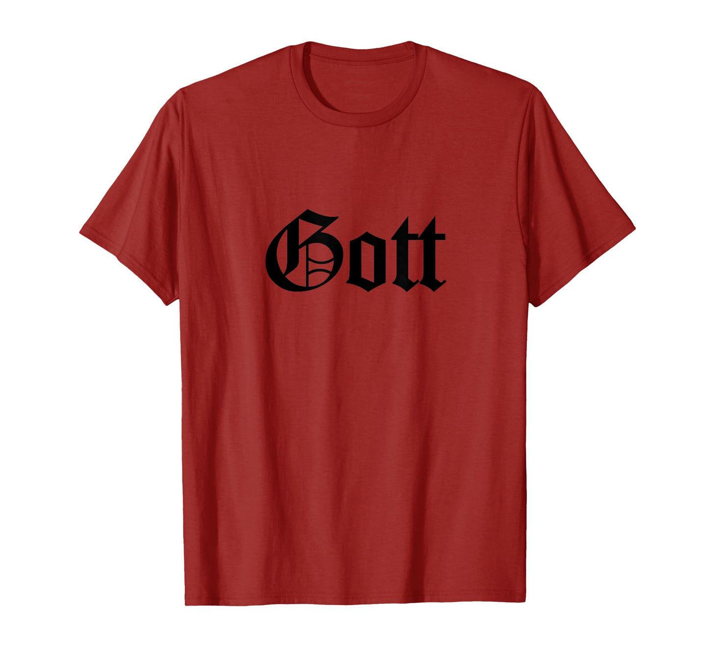 #snirt T-Shirt with God Motif T-Shirt