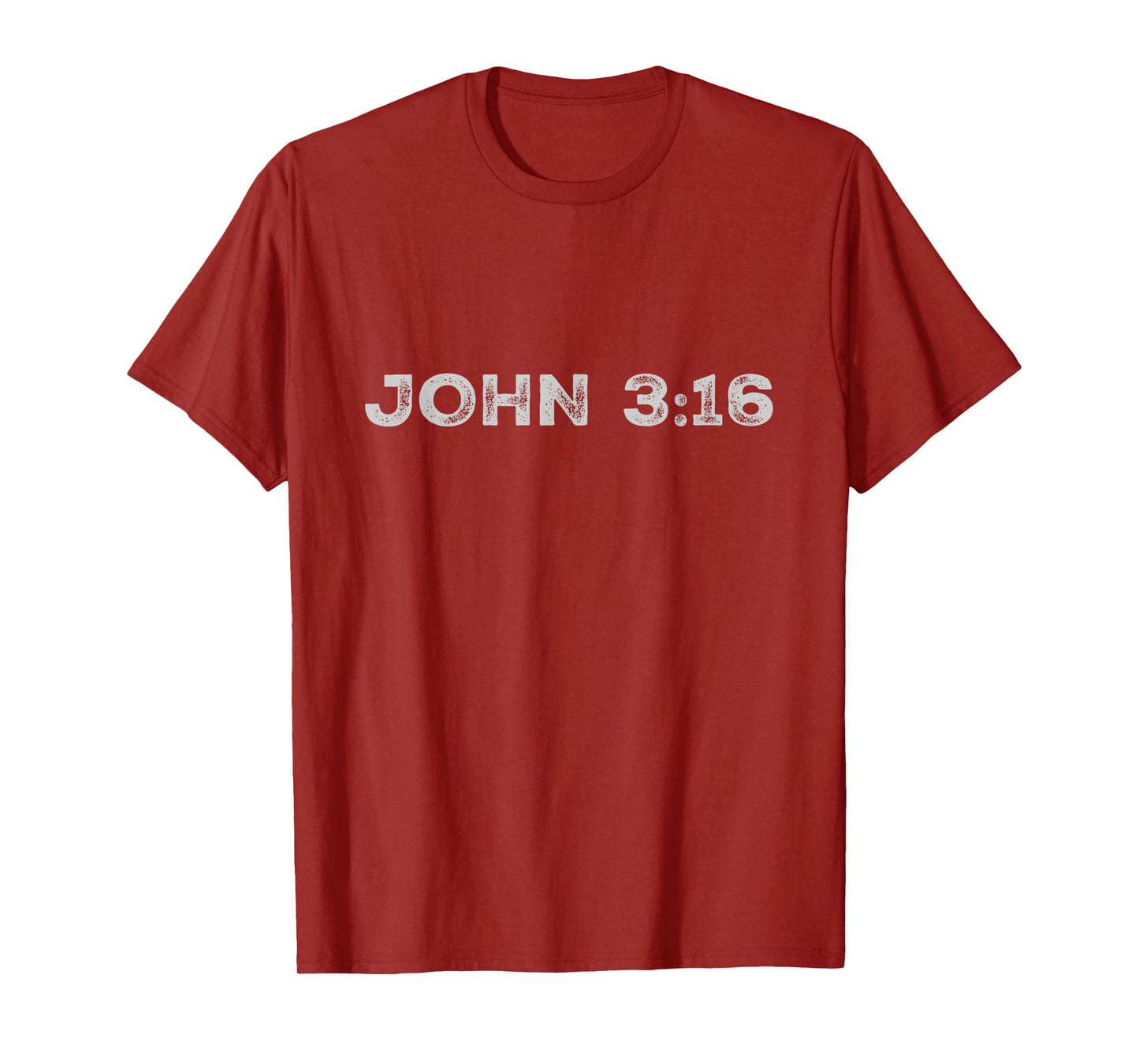 Christian Bible Simple John 3:16 T Shirt Gift