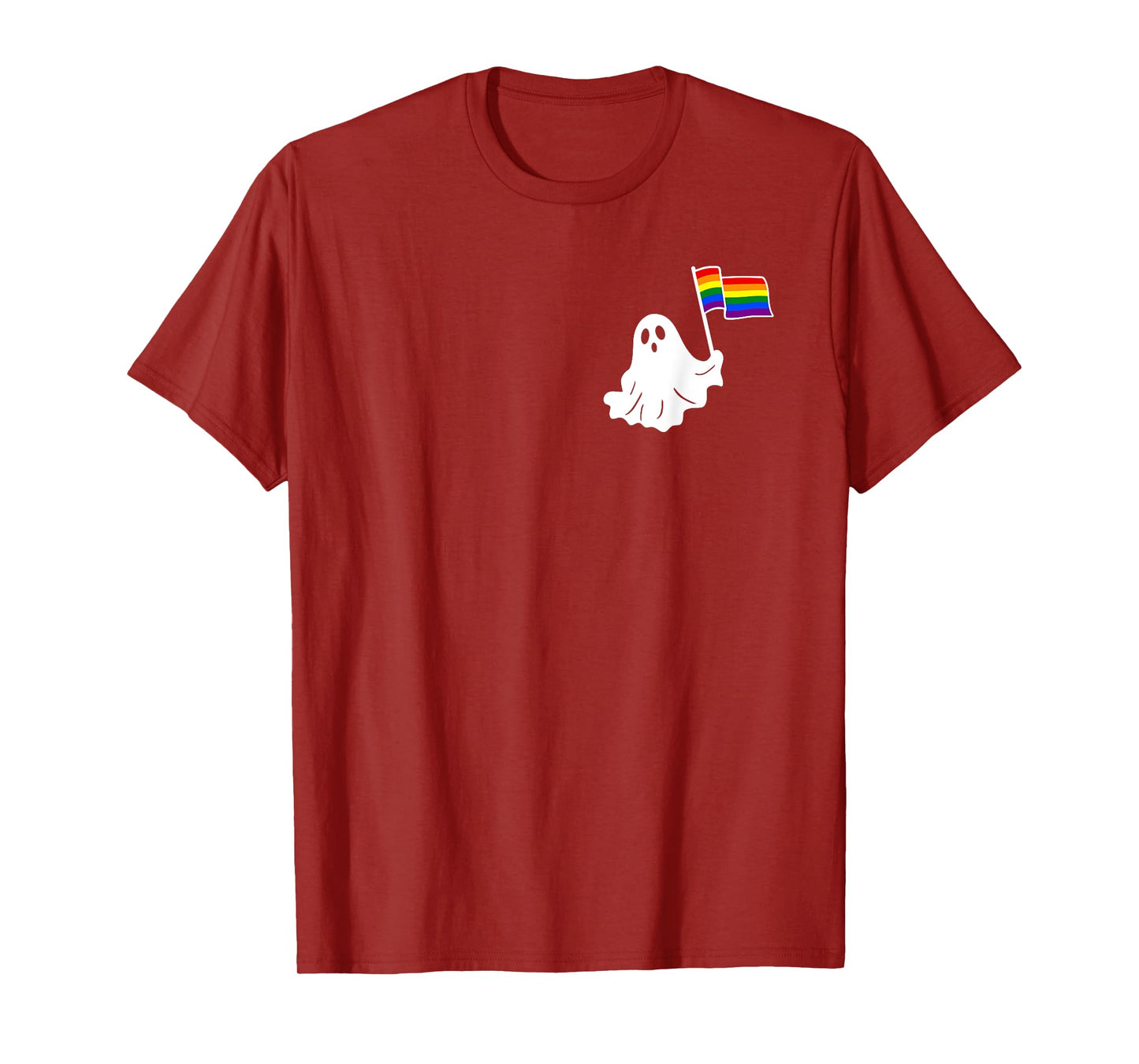 LGBT Halloween Gay Pride Halloween LGBT Ghost T-Shirt