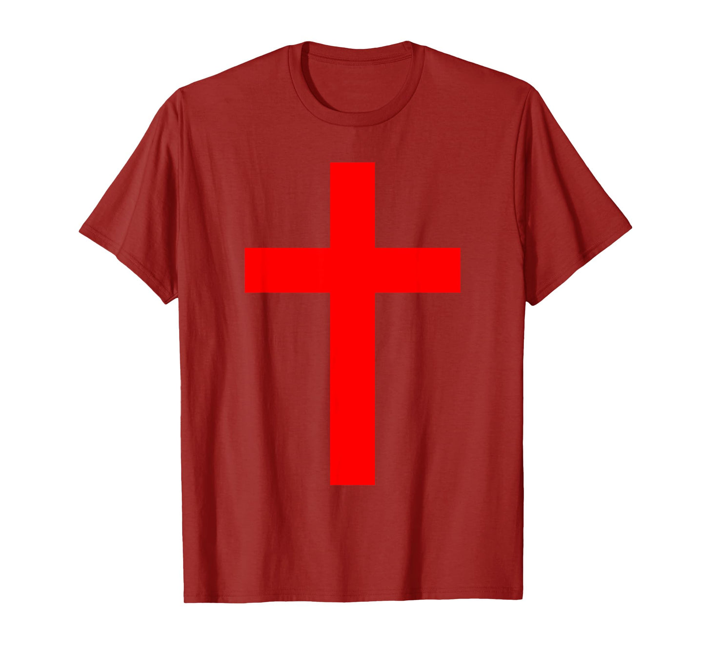 Christian God Jesus Cross Red T-Shirt