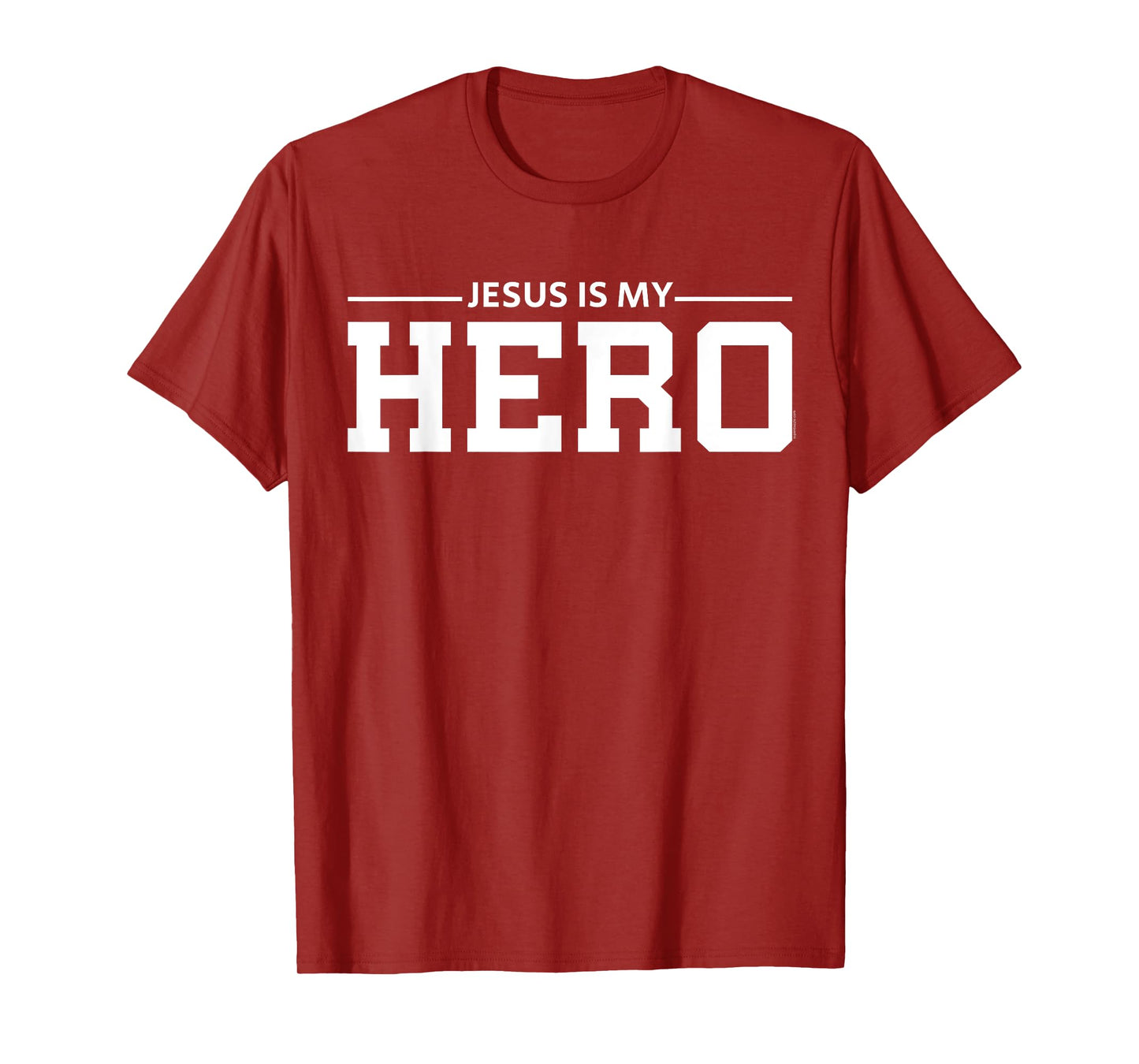 Jesus Christ Is My Hero Tee Women Men Kids Christian Faith T-Shirt