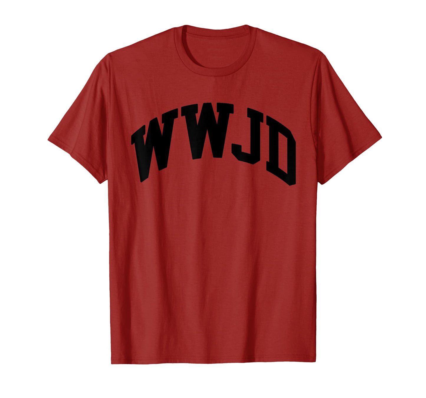 WWJD What Would Jesus Do Christian Bible Faith Minimalist T-Shirt