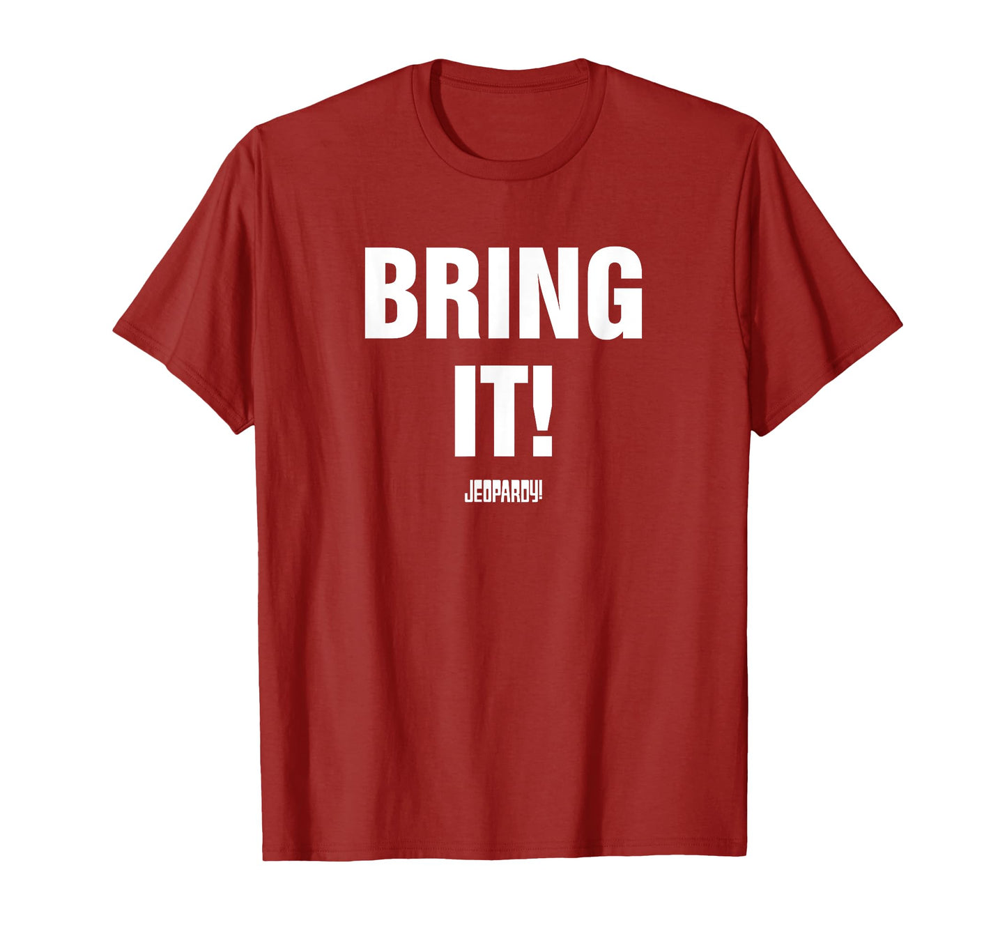 Jeopardy! Bring it White T-Shirt