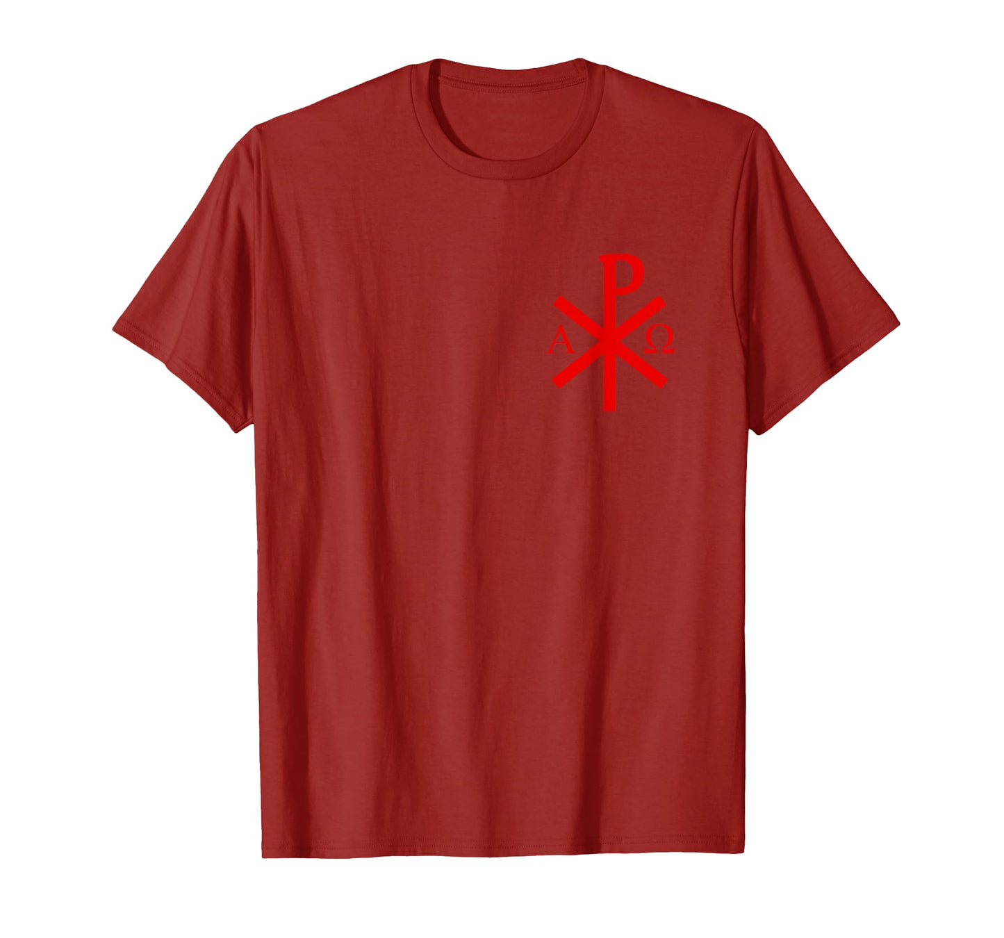 The Chi-Rho Cross Heart - Jesus Christ Symbol - v2 T-Shirt