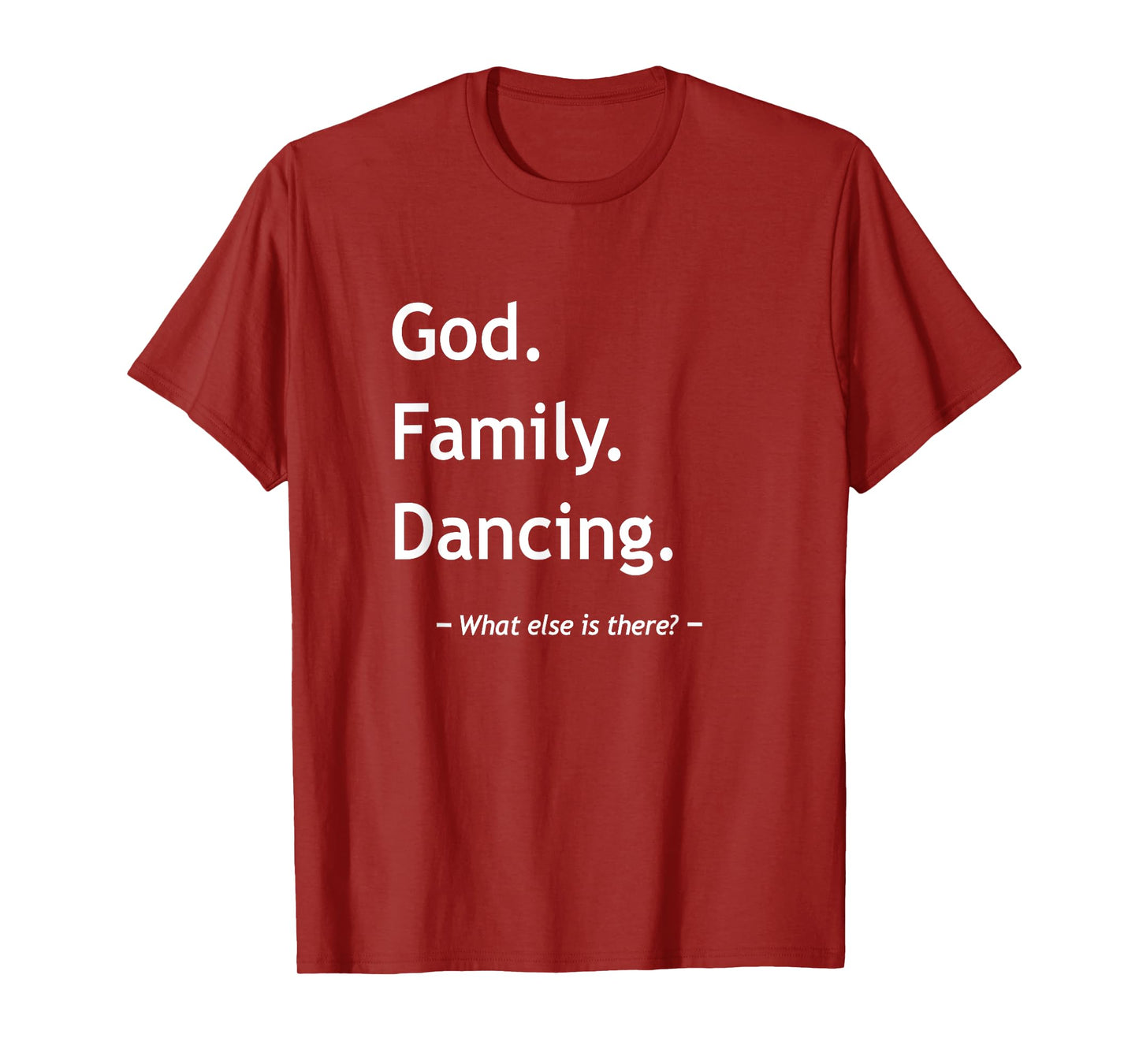 Christian Faith Jesus Christianity God Family Dancing Dancer T-Shirt